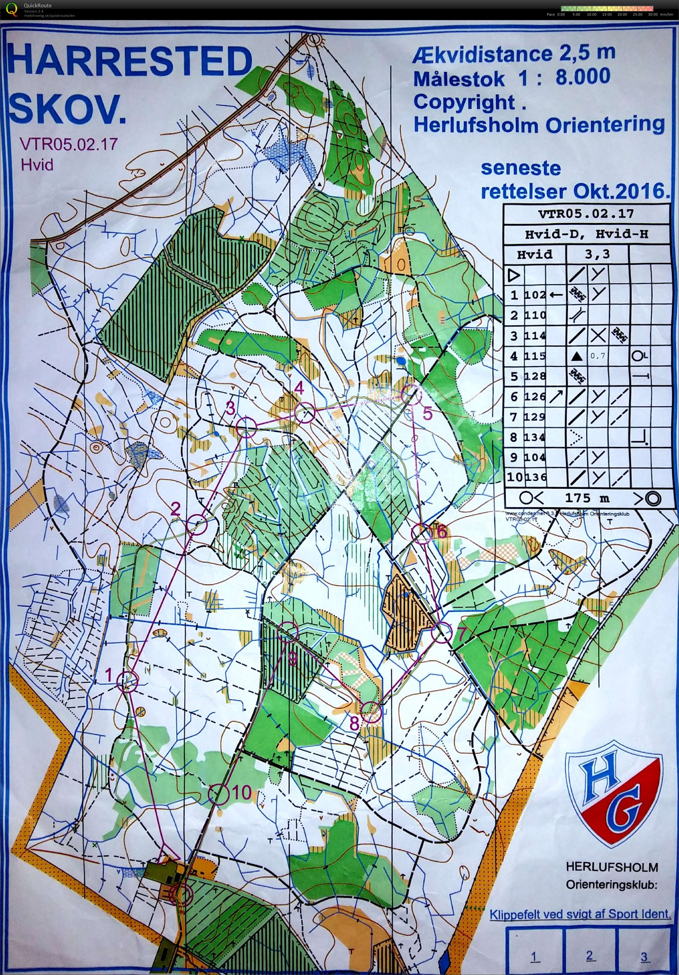 VTR Harrested Skov (05/02/2017)