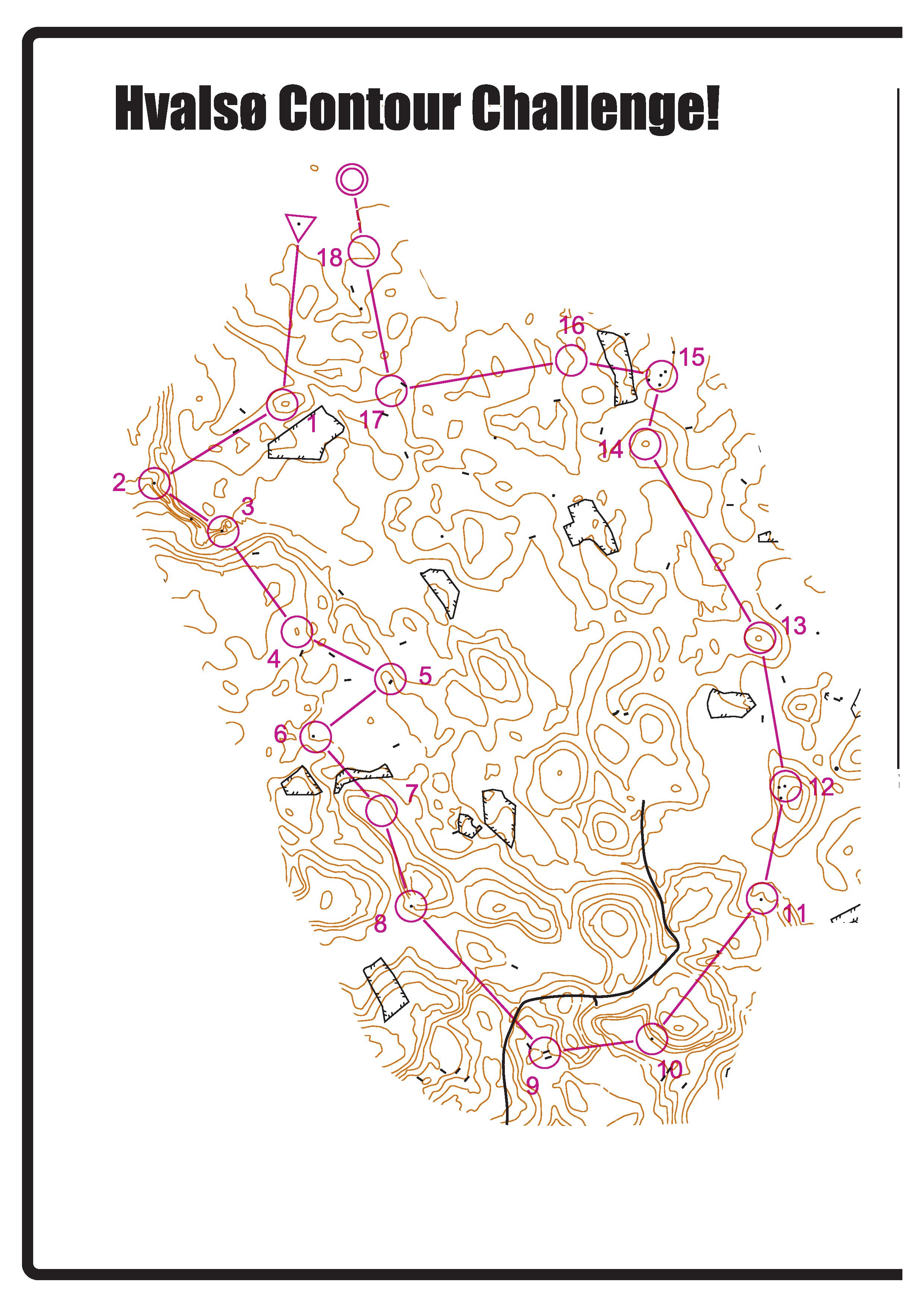 Hvalsø contour challenge (18/02/2017)