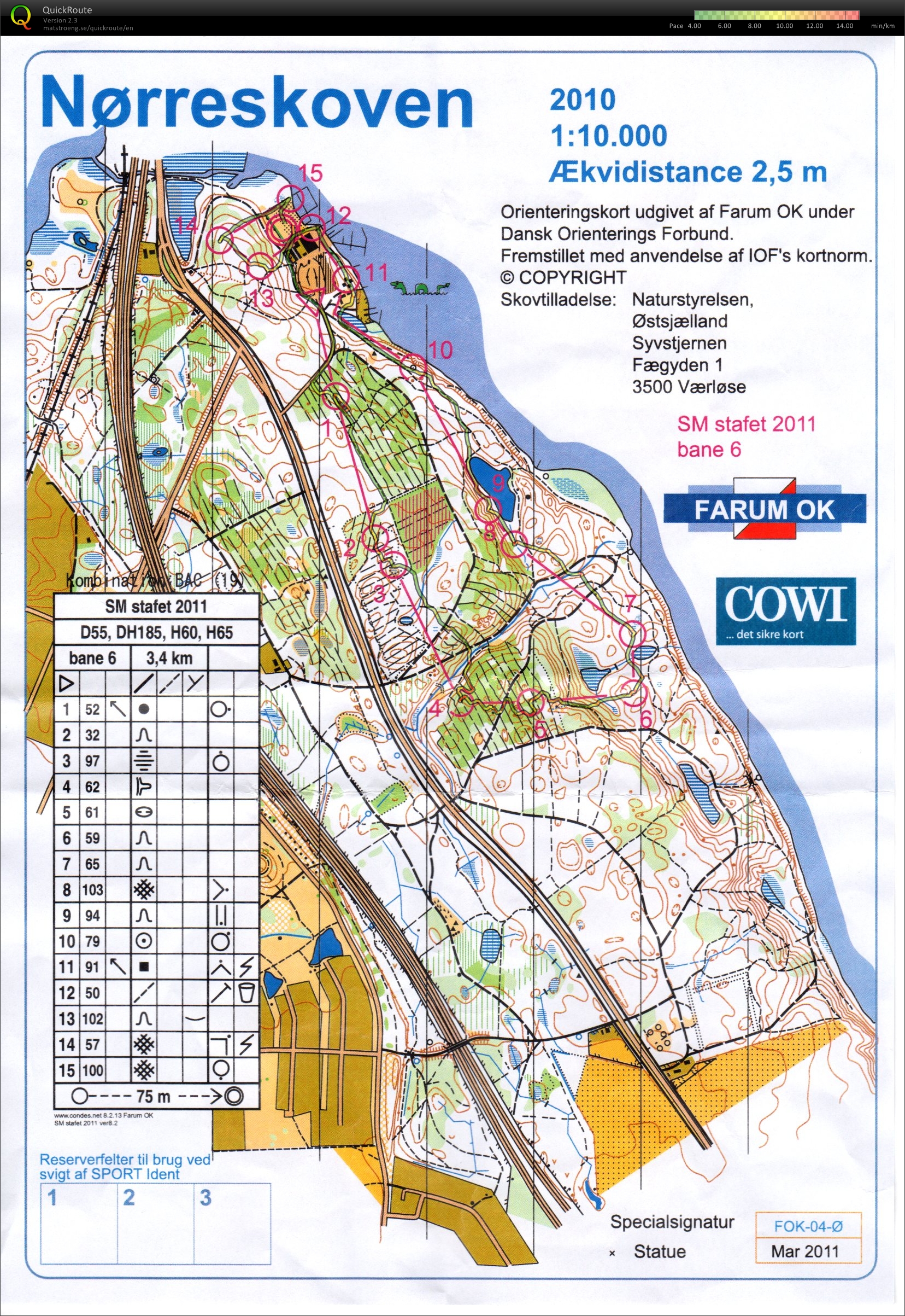 SM-stafet 2011 (08/05/2011)