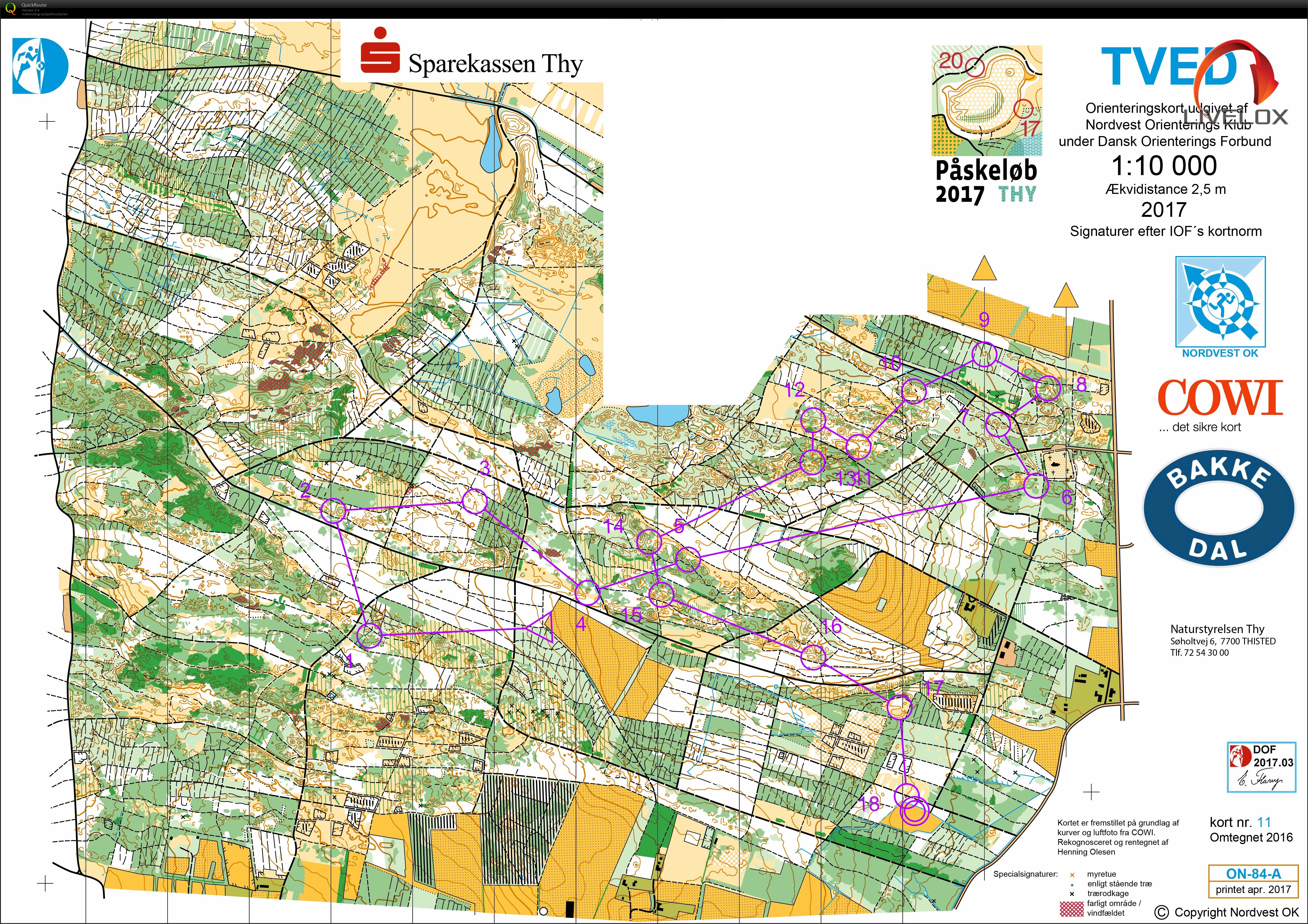 Påskeløb etape 1 (2017-04-13)