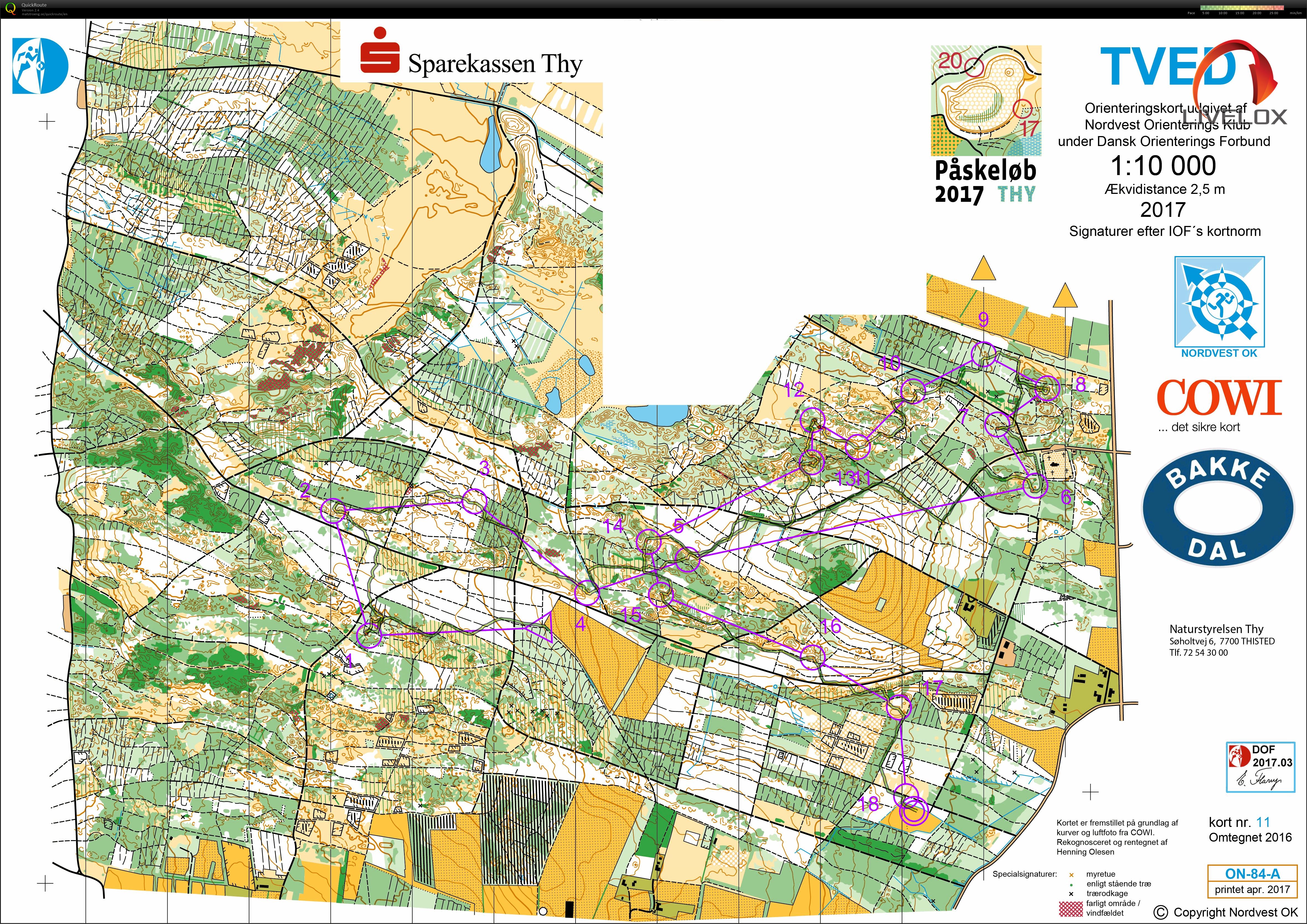 Påskeløb etape 1 (2017-04-13)