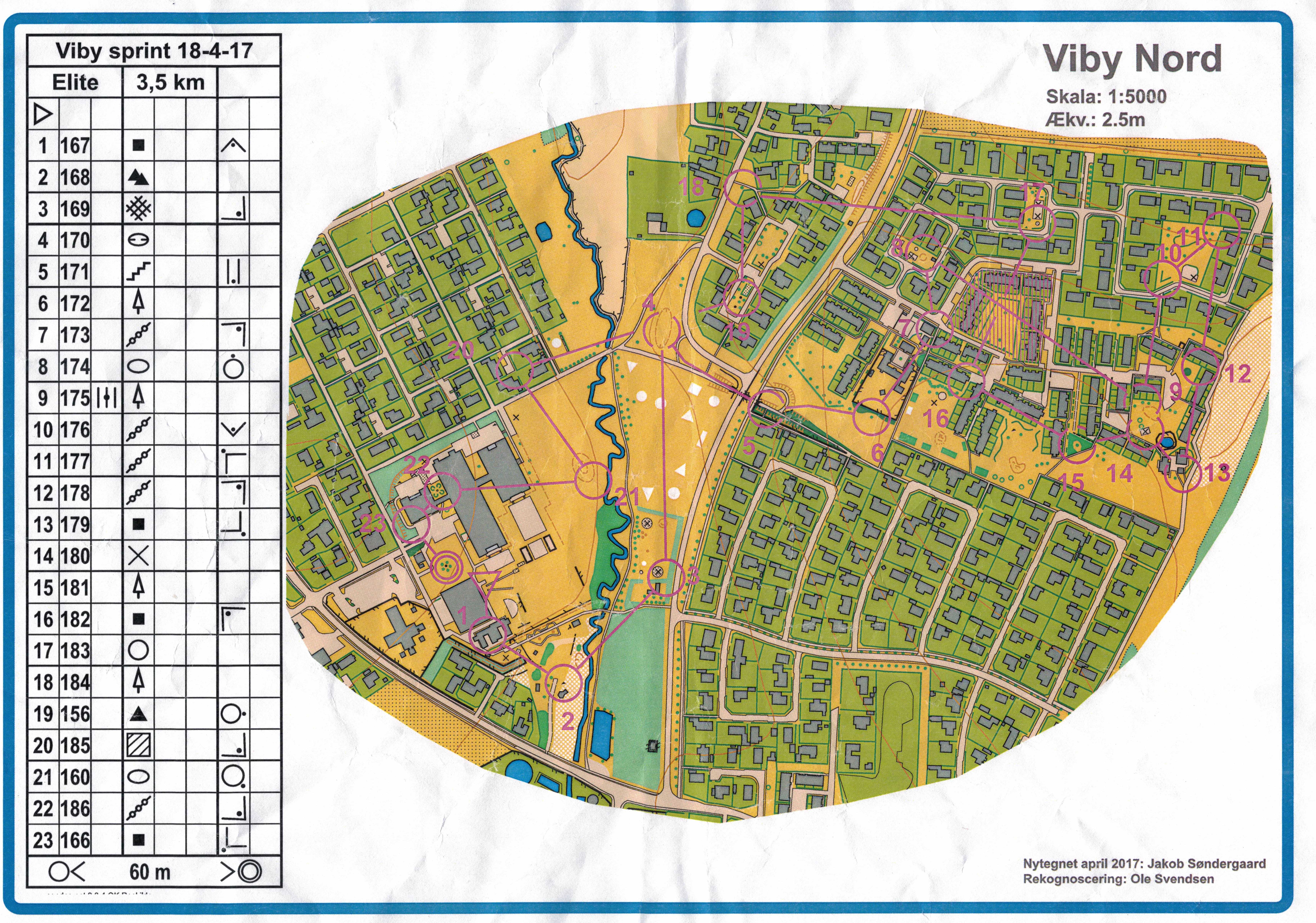 Viby Nord, Sprint (2017-04-18)