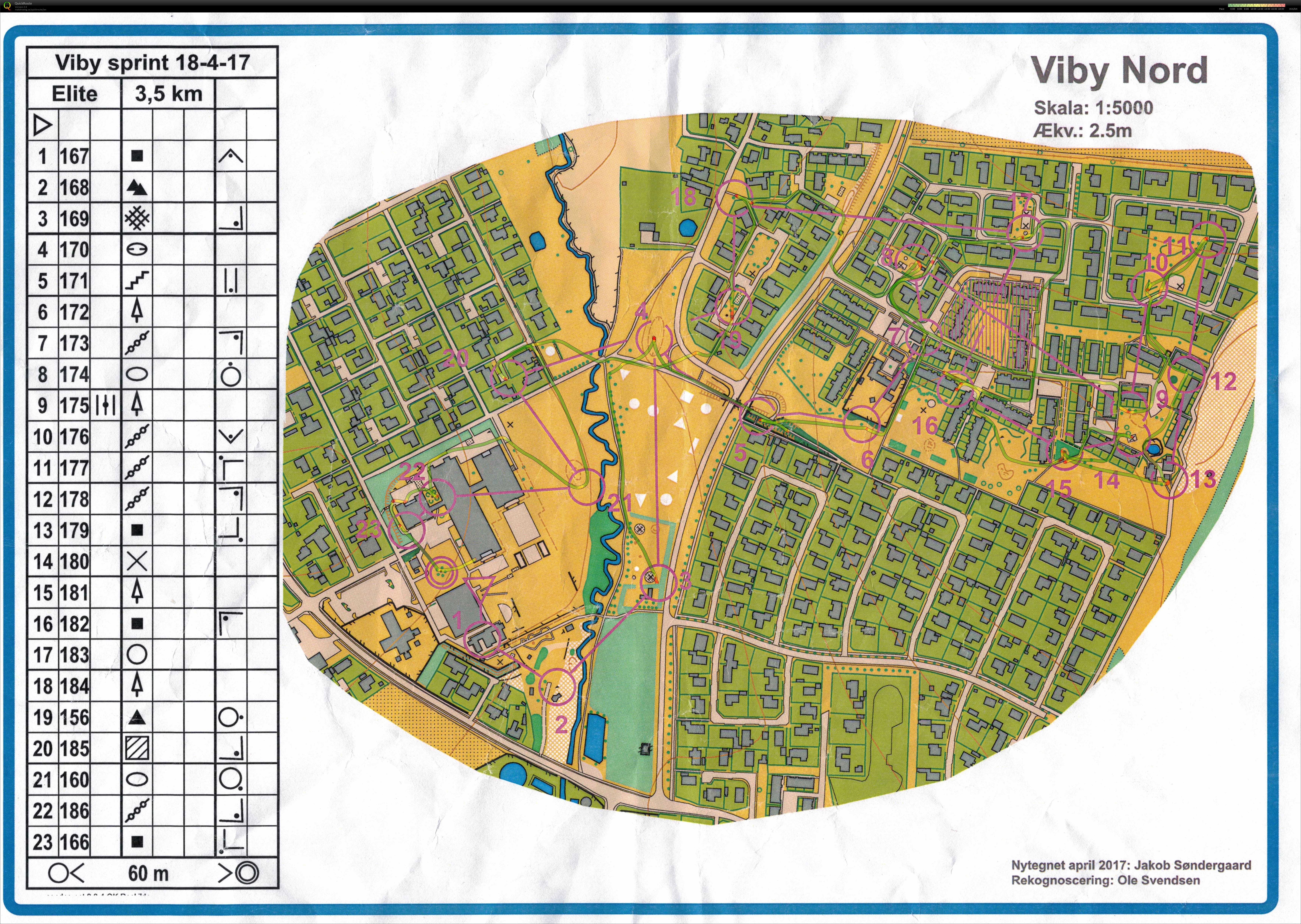 Viby Nord, Sprint (18-04-2017)