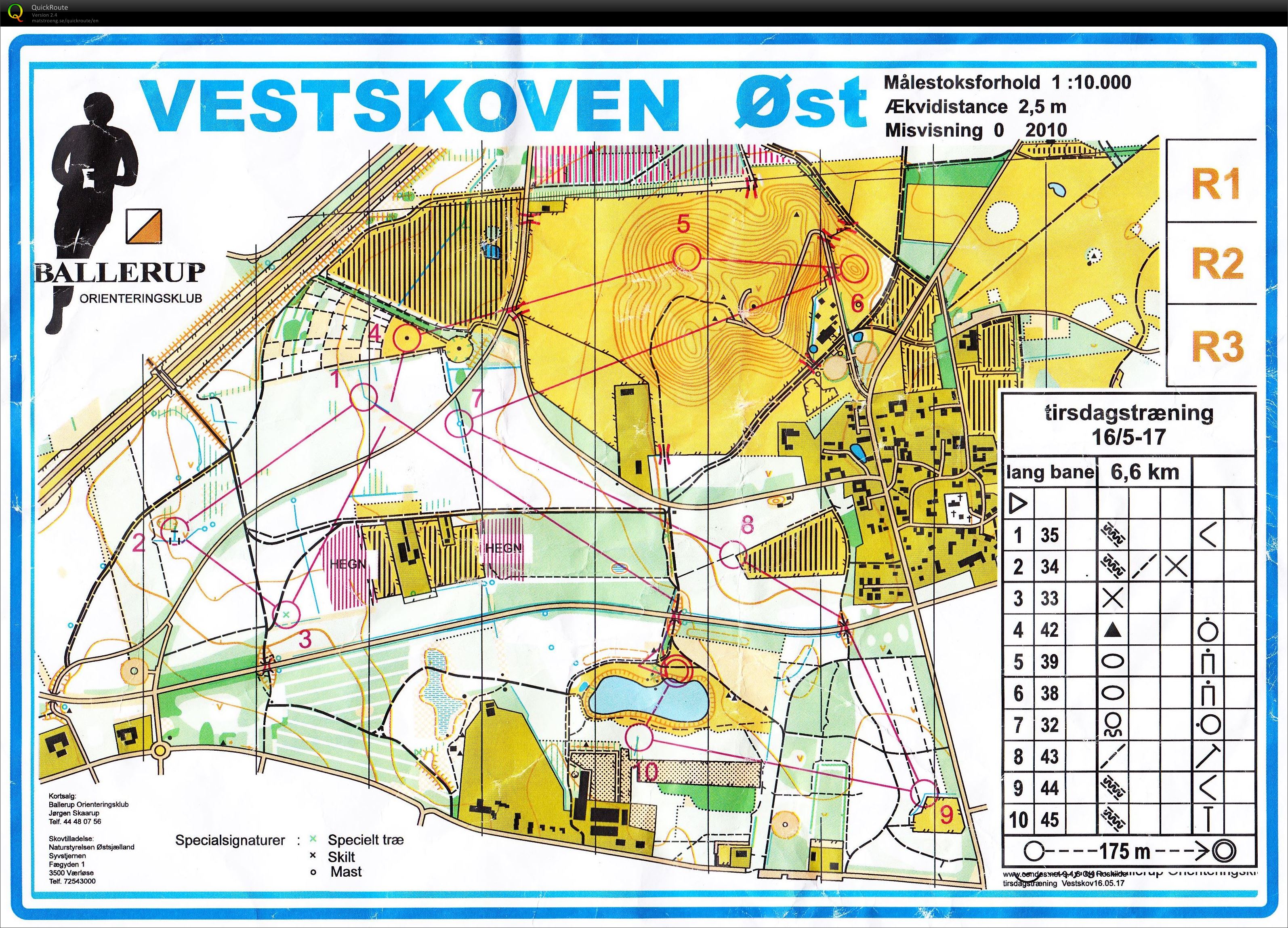 Træningsløb, Vestskoven Øst, Lang (2017-05-16)