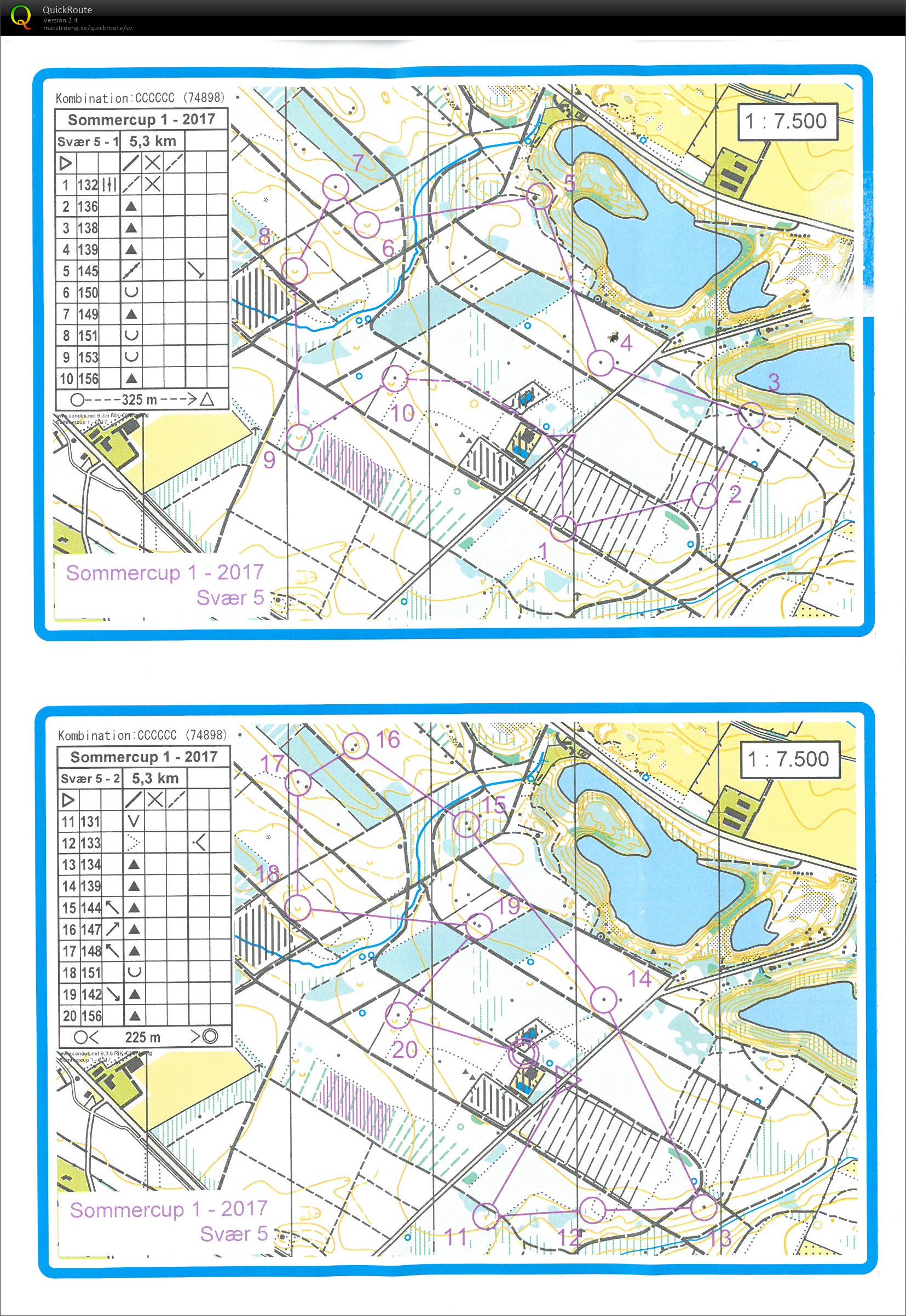 Sommercup etape 1 del 1 (14.05.2017)