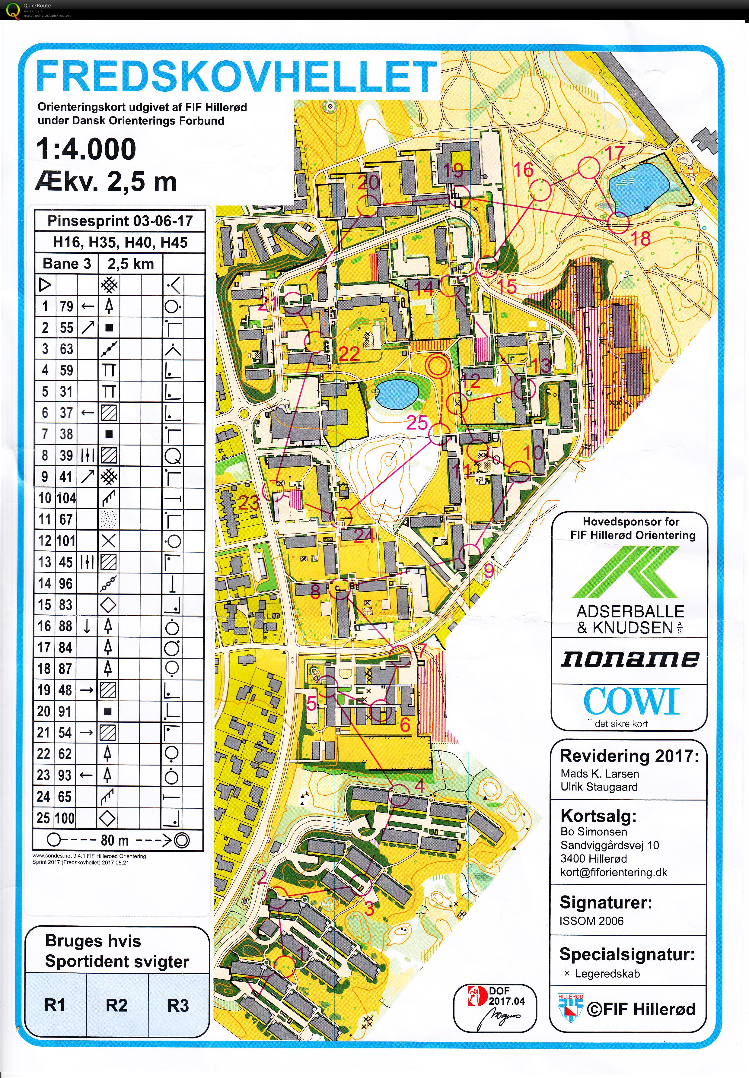 Pinseweekend - Sprint (03/06/2017)