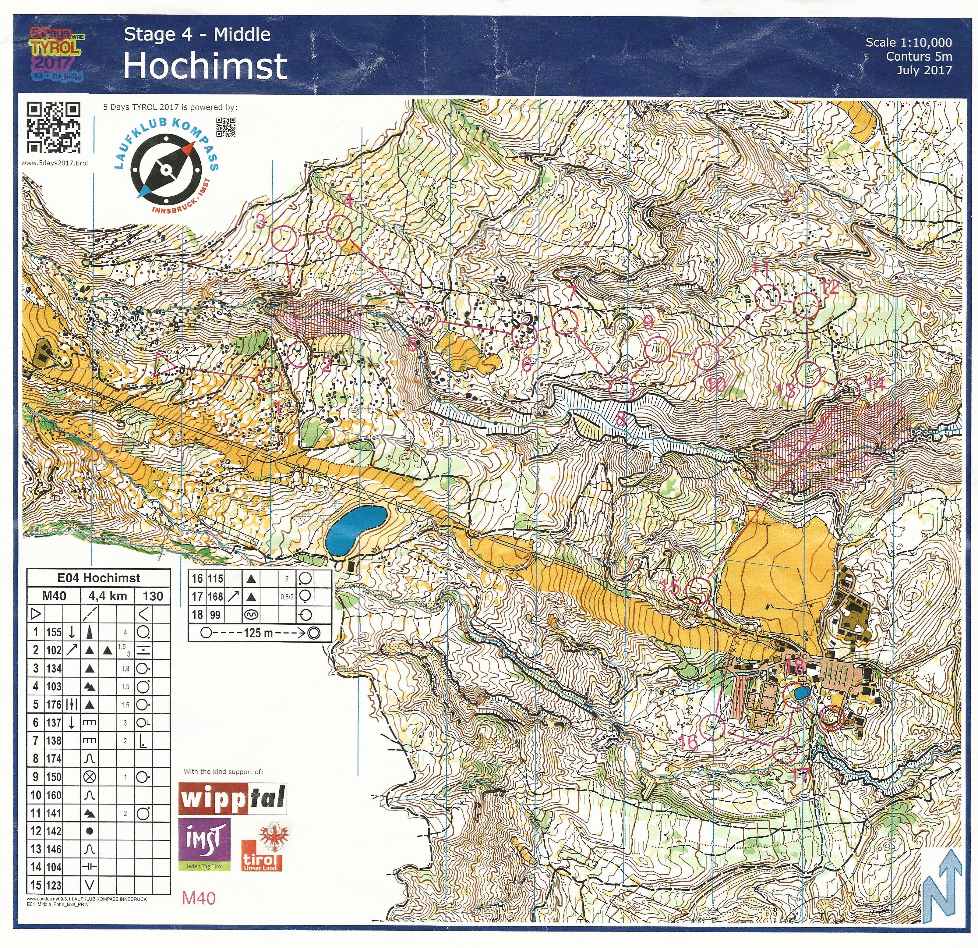 5 days of Tyrol, Stage 4, Middle, M40 (14/07/2017)