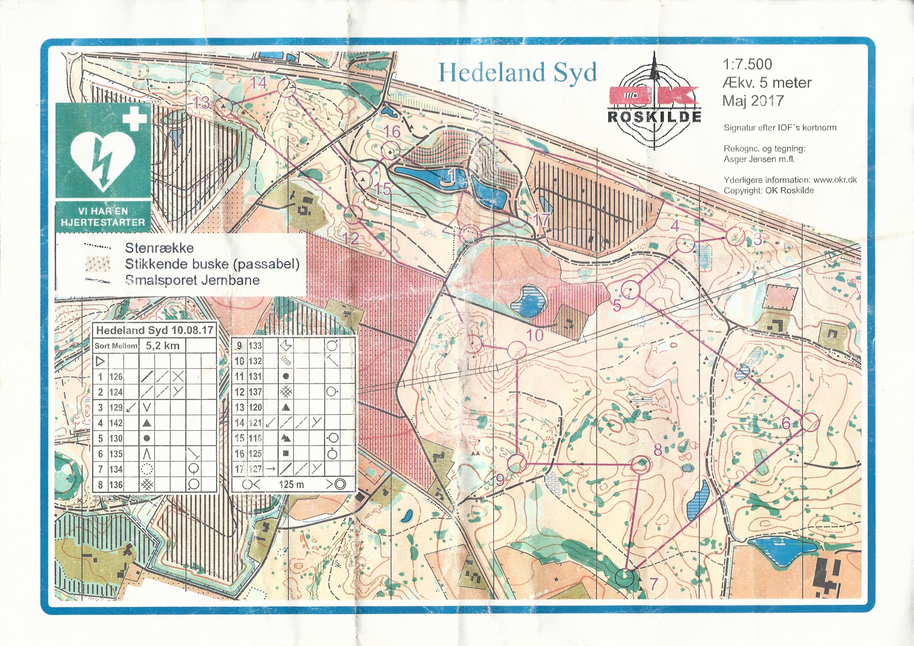 Roskilde 3-dages, Etape 1, Bane 2 (2017-08-10)