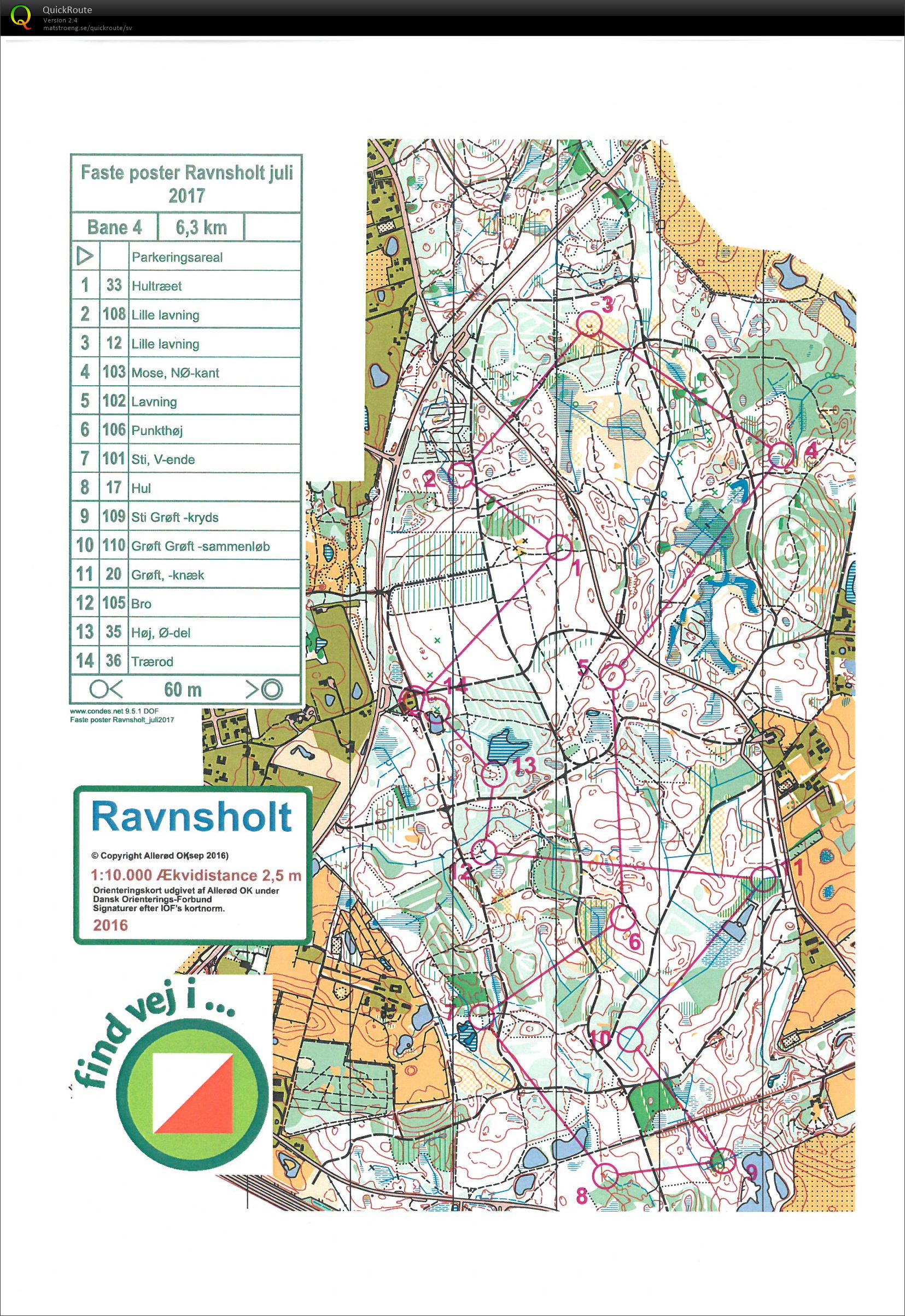 Find vej i Ravnsholt Skov (13/08/2017)