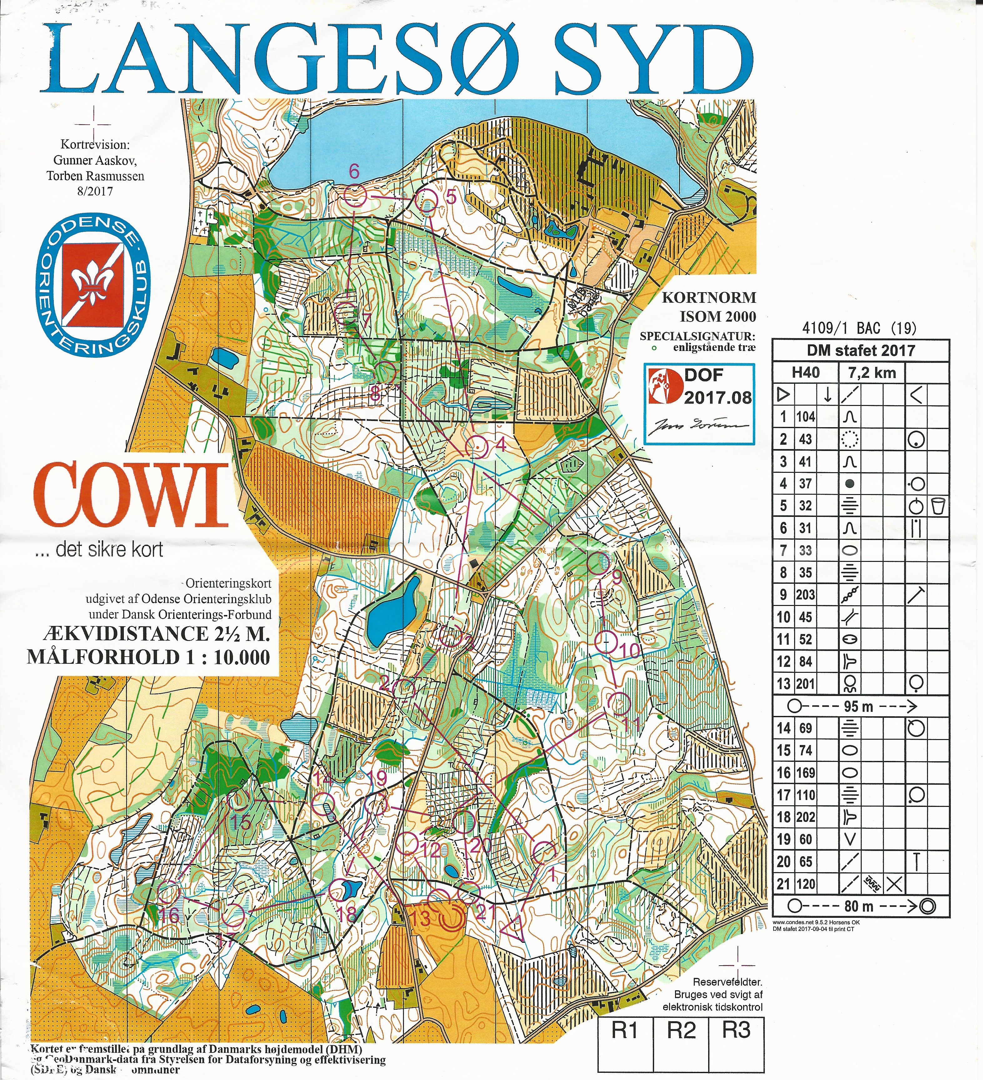 DM Stafet, Langesø Syd, H40 (2017-09-09)