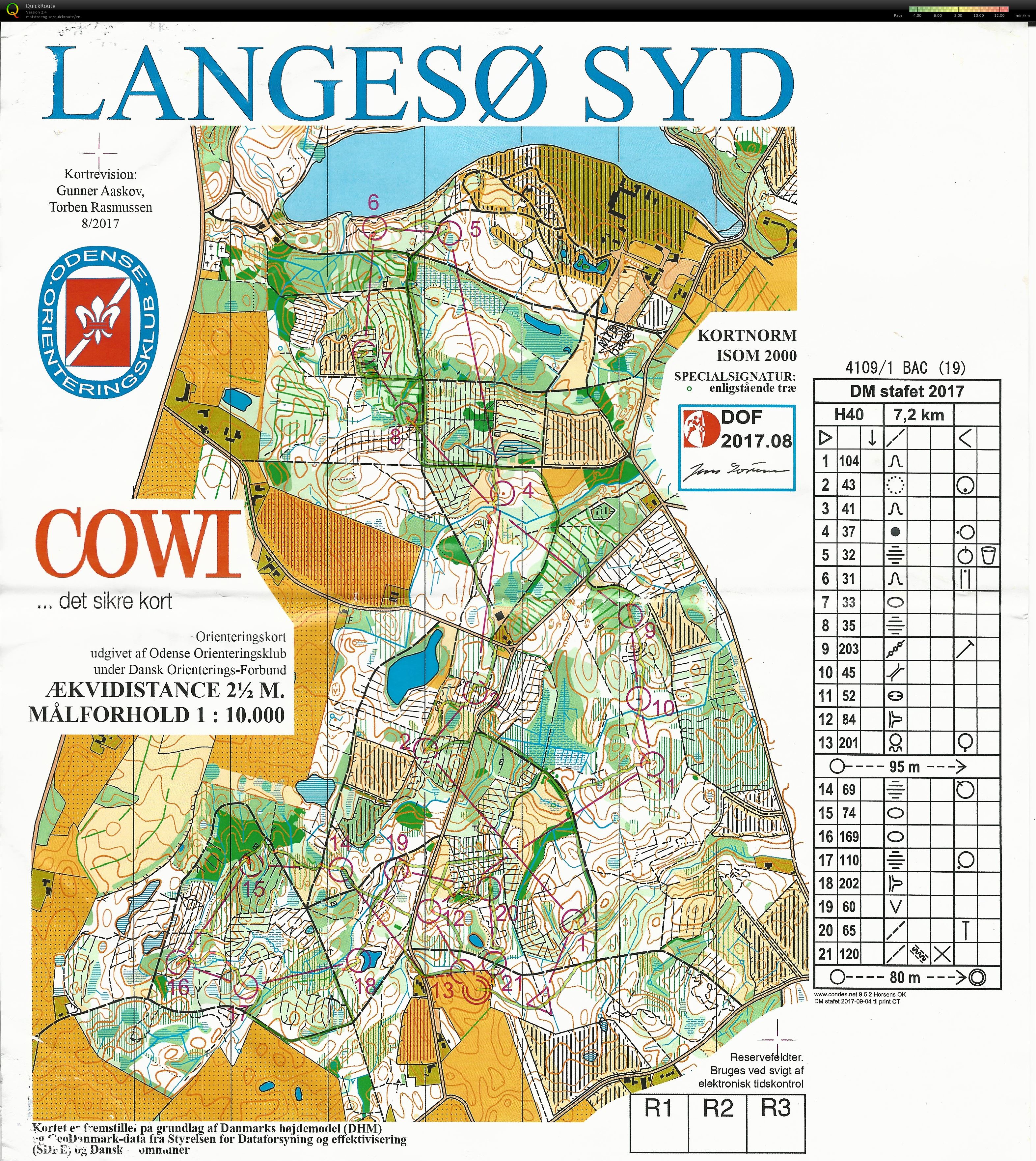 DM Stafet, Langesø Syd, H40 (09-09-2017)