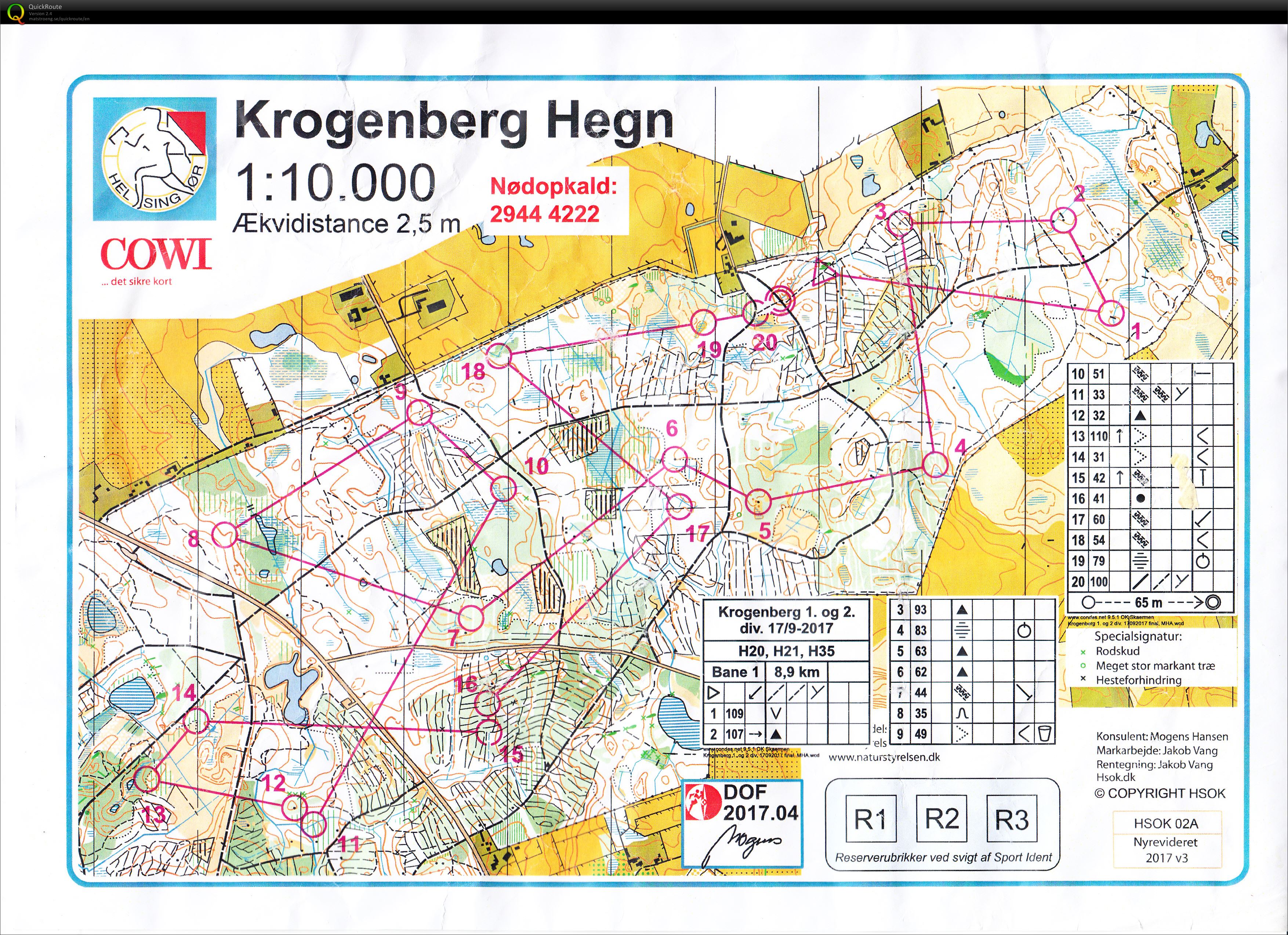 Divisionsmatch - Krogenberg Hegn - H1 (17/09/2017)