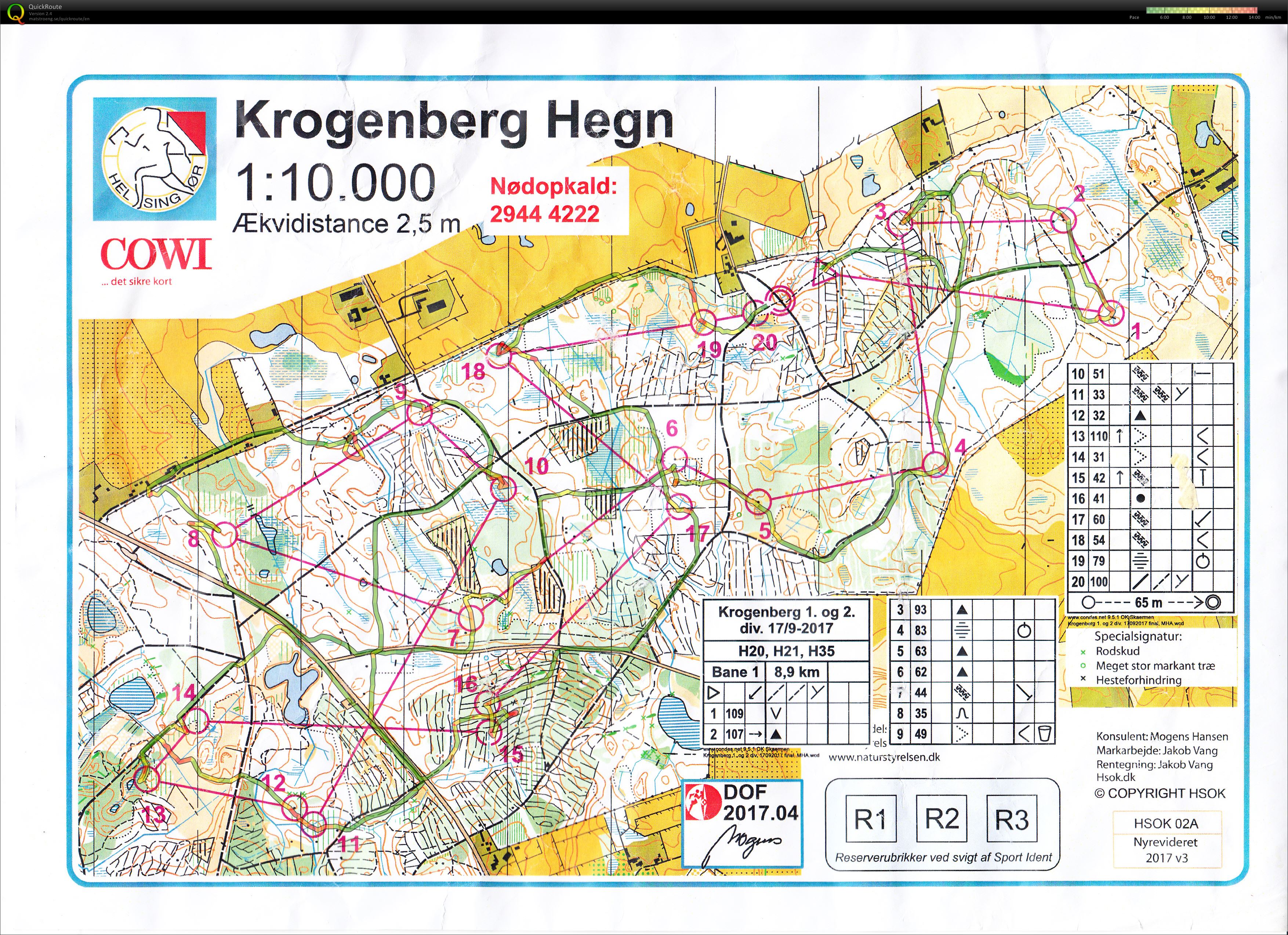 Divisionsmatch - Krogenberg Hegn - H1 (17/09/2017)