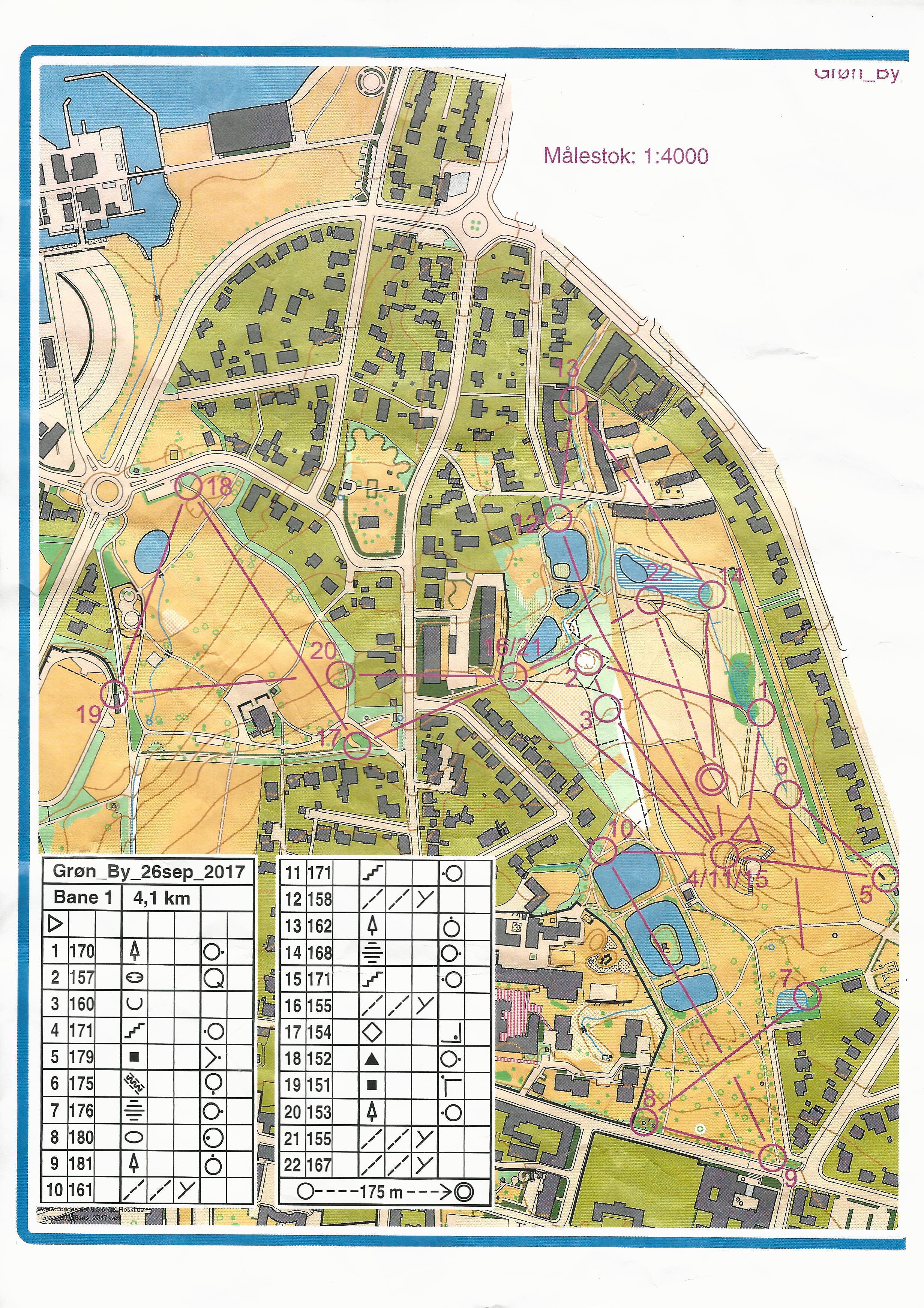 Din Grønne By, Folkeparken og Byparken, Bane 1 (2017-09-26)