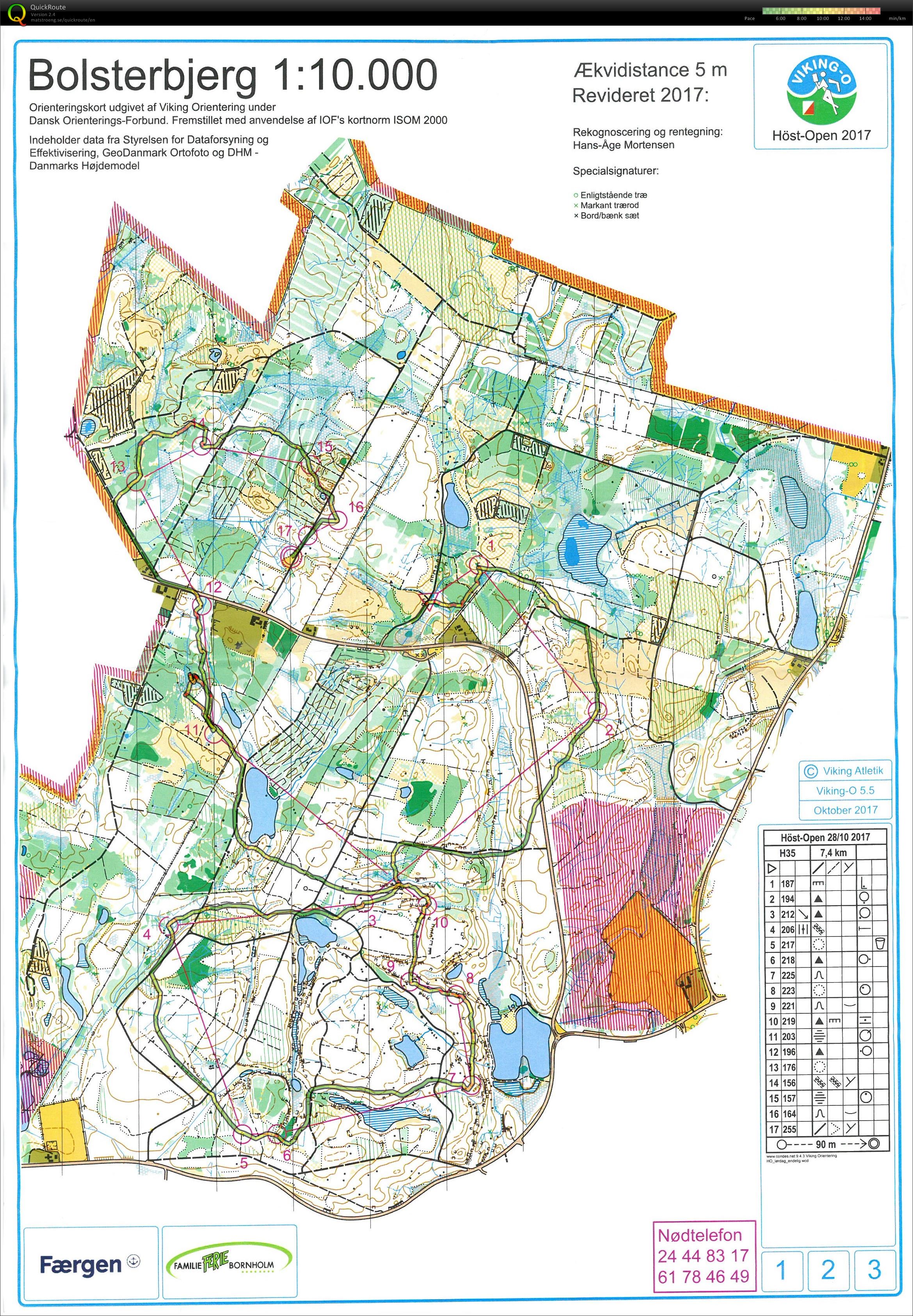 Höst Open 2017 etape 1, H35 (28/10/2017)