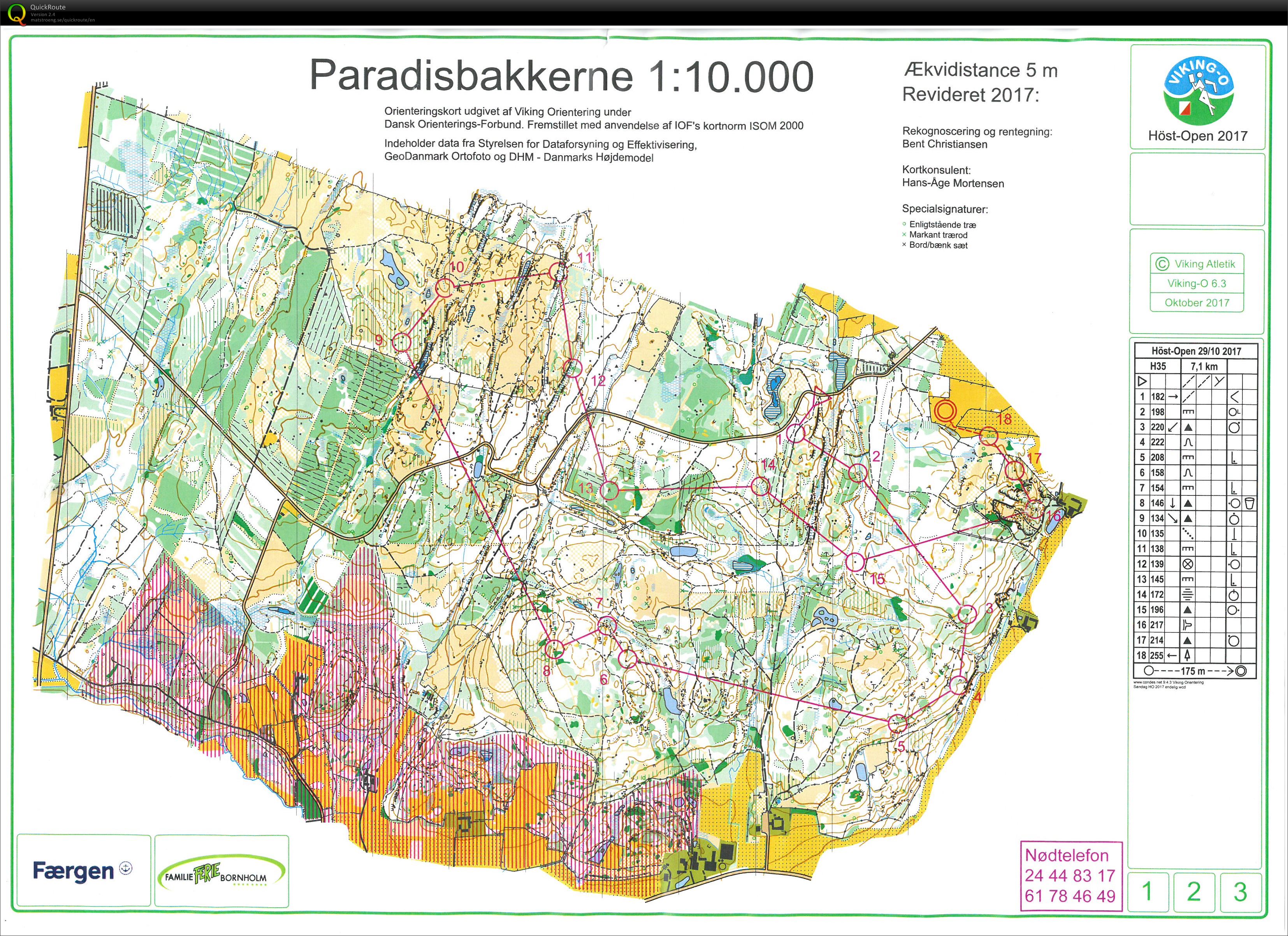 Höst Open 2017 etape 2, H35 (2017-10-29)