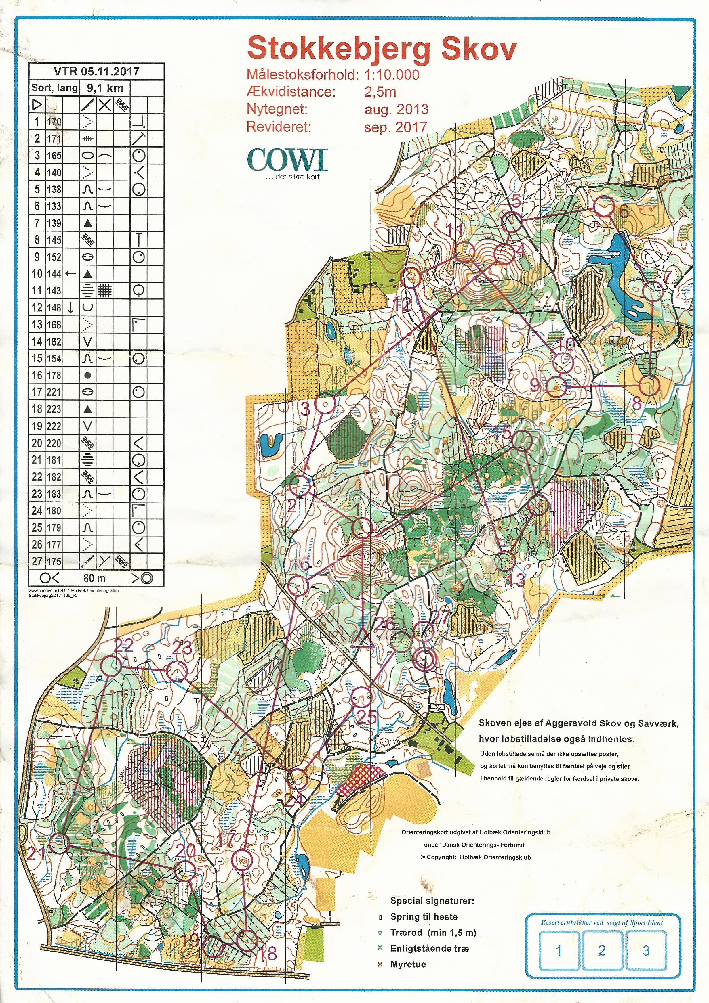 VTR, Stokkebjerg Skov, Sort Lang (2017-11-05)