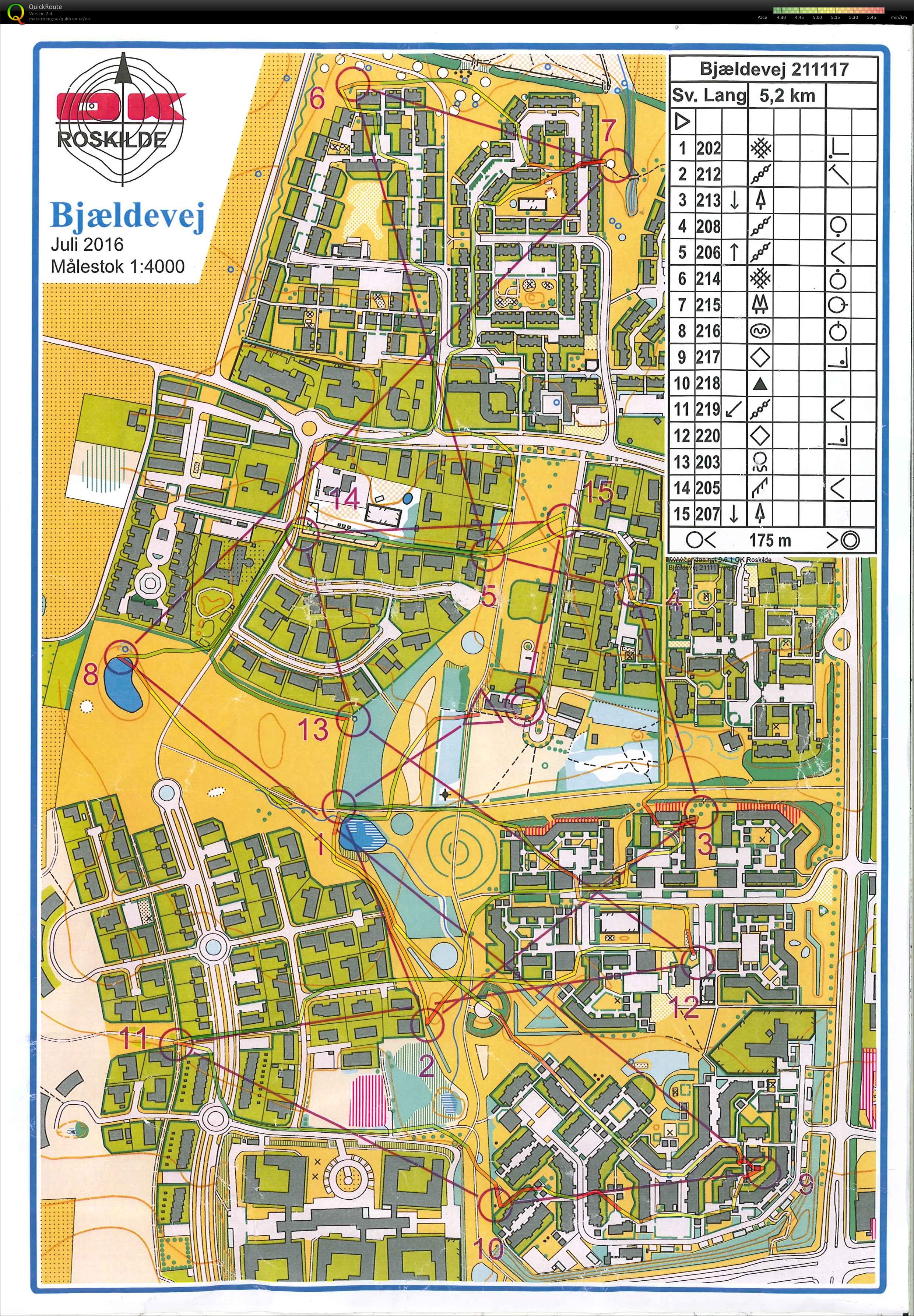 Tirsdagstræning - Bjældevej (2017-11-21)