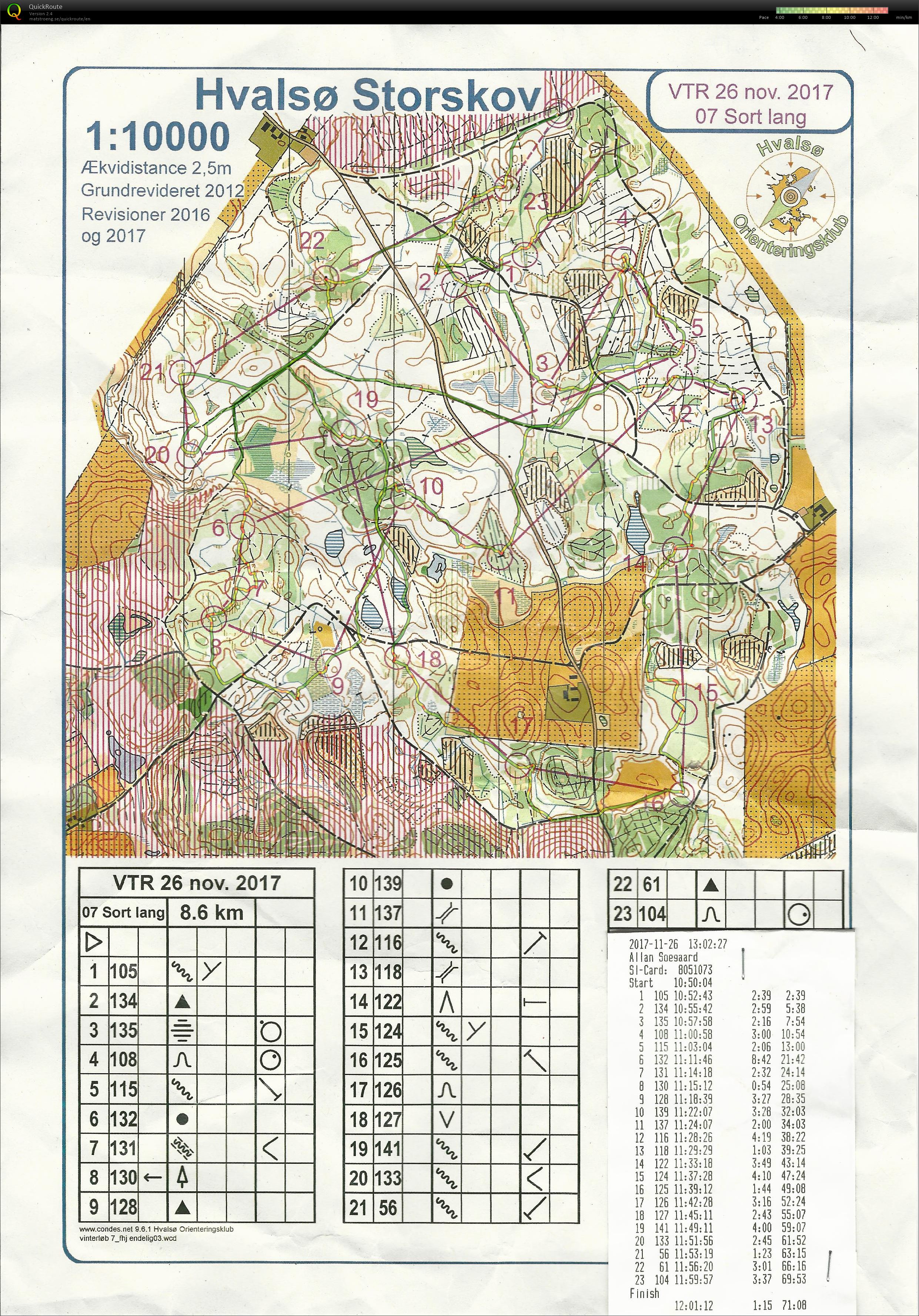 VTR, Hvalsø Storskov, Sort Lang (2017-11-26)