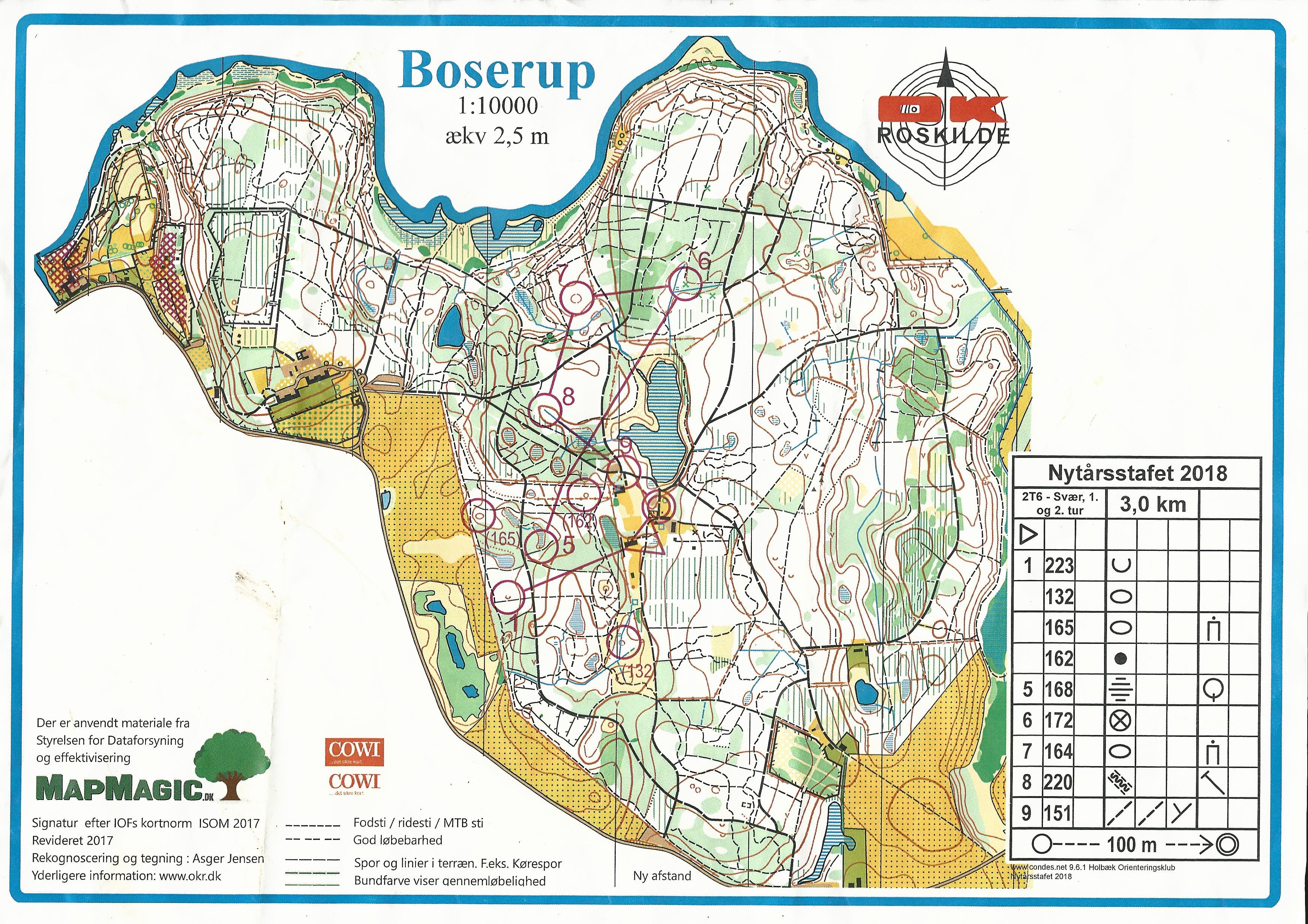 Nytårsstafet Boserup, Klasse 2T6, 2.Tur (2018-01-07)