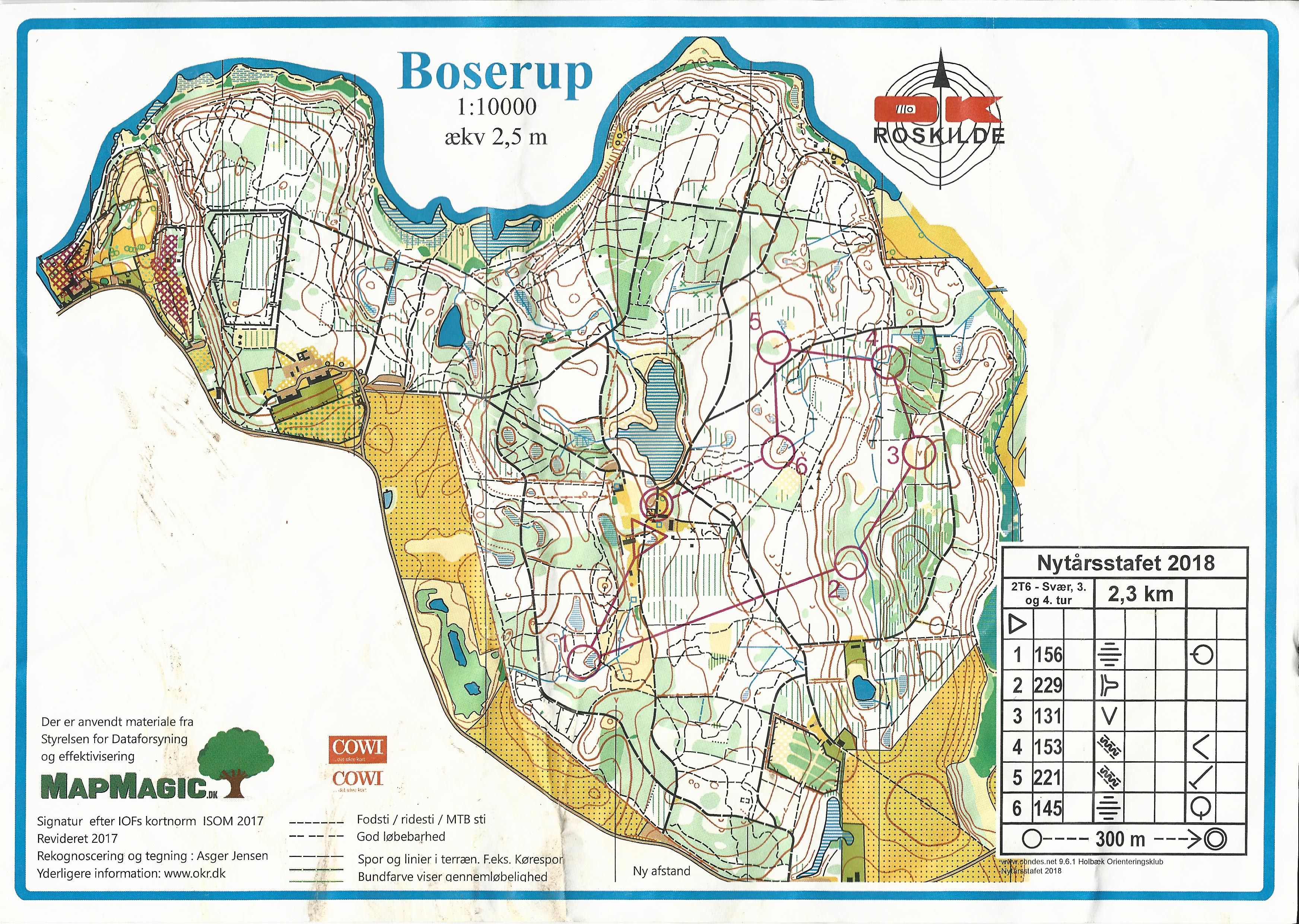 Nytårsstafet Boserup, Klasse 2T6, 4.Tur (07/01/2018)