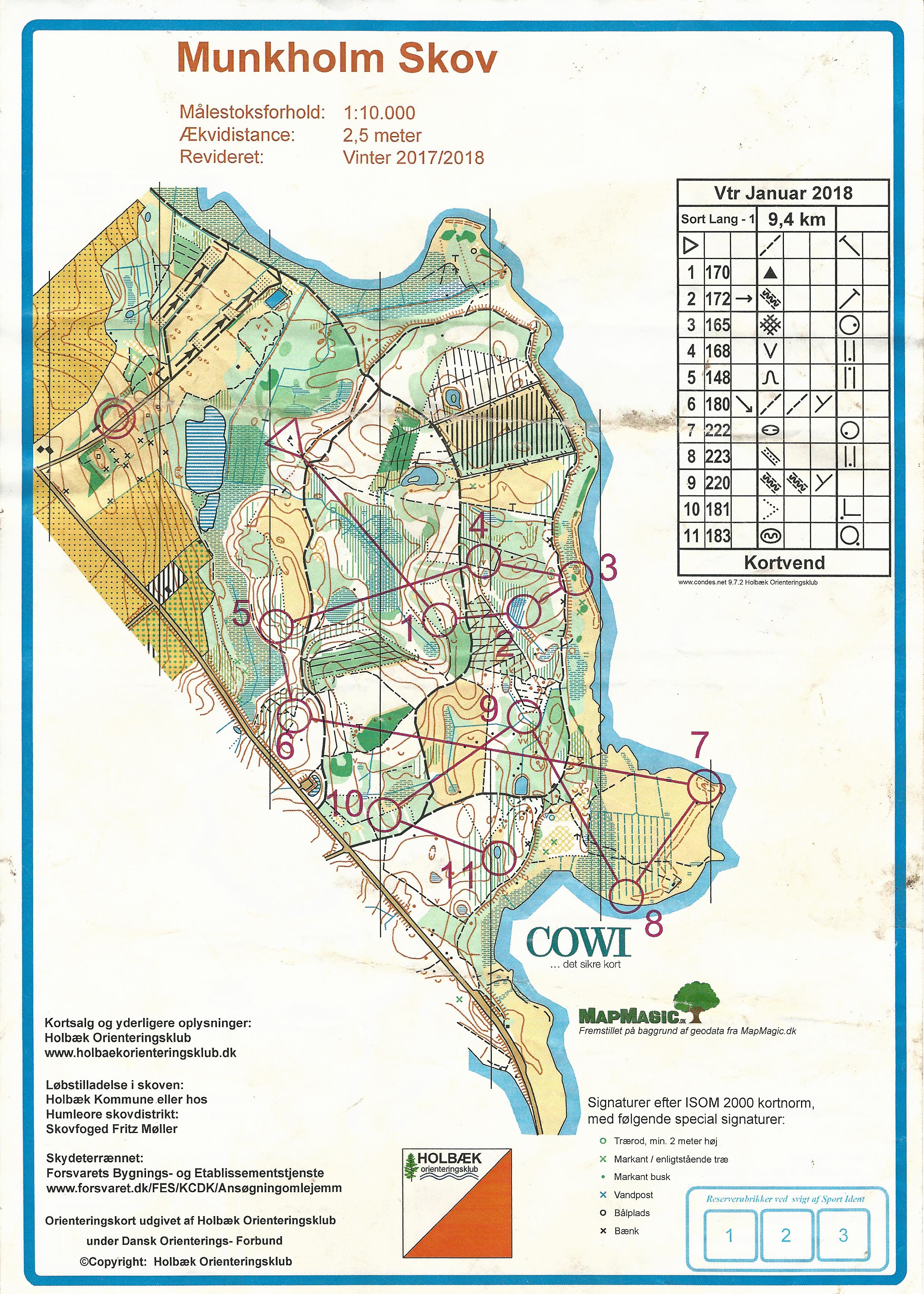 VTR, Munkholm Skov, Sort Lang, Del 1 (28/01/2018)