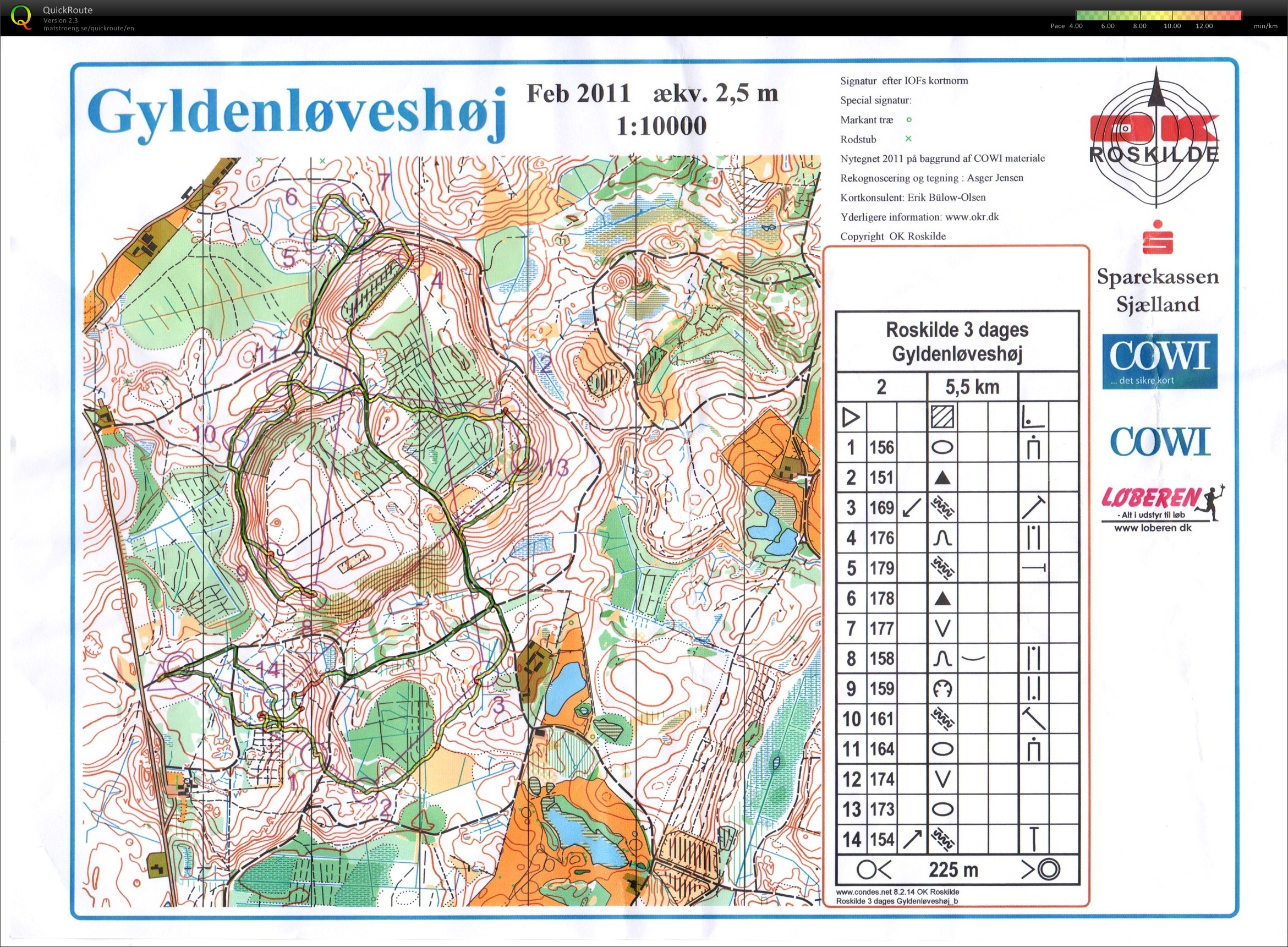 Roskilde 3-dages 2. etape (23.08.2011)