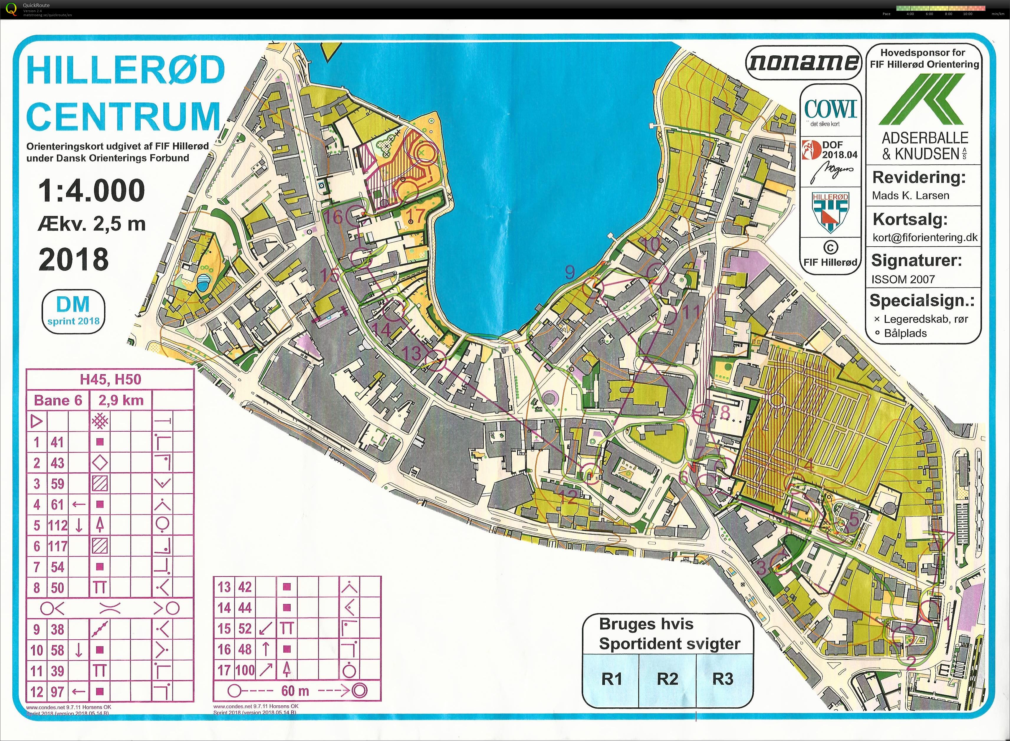 DM Sprint, Hillerød Centrum, H45 (26-05-2018)