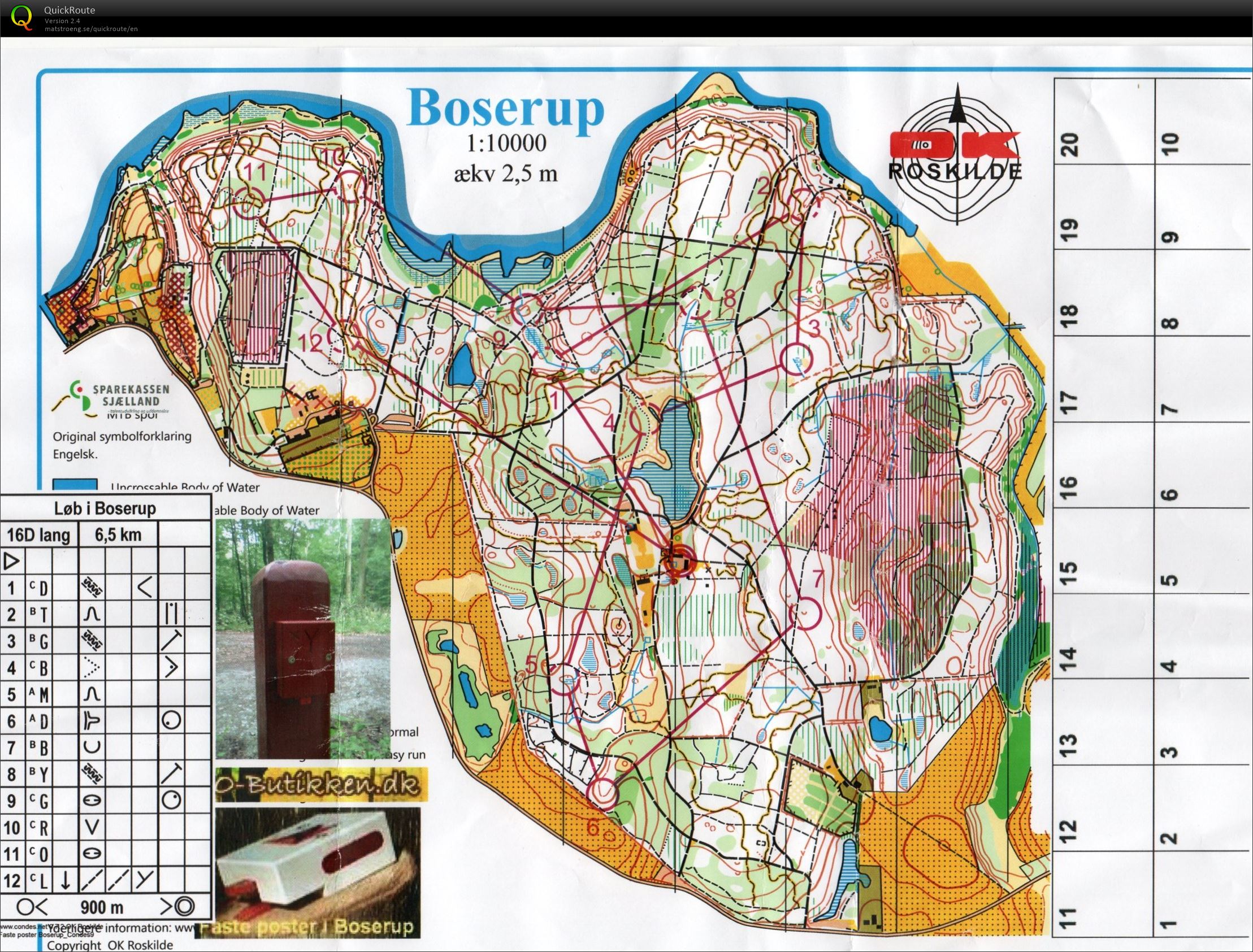 Lørdagsløb i Boserup 16D lang (16-06-2018)