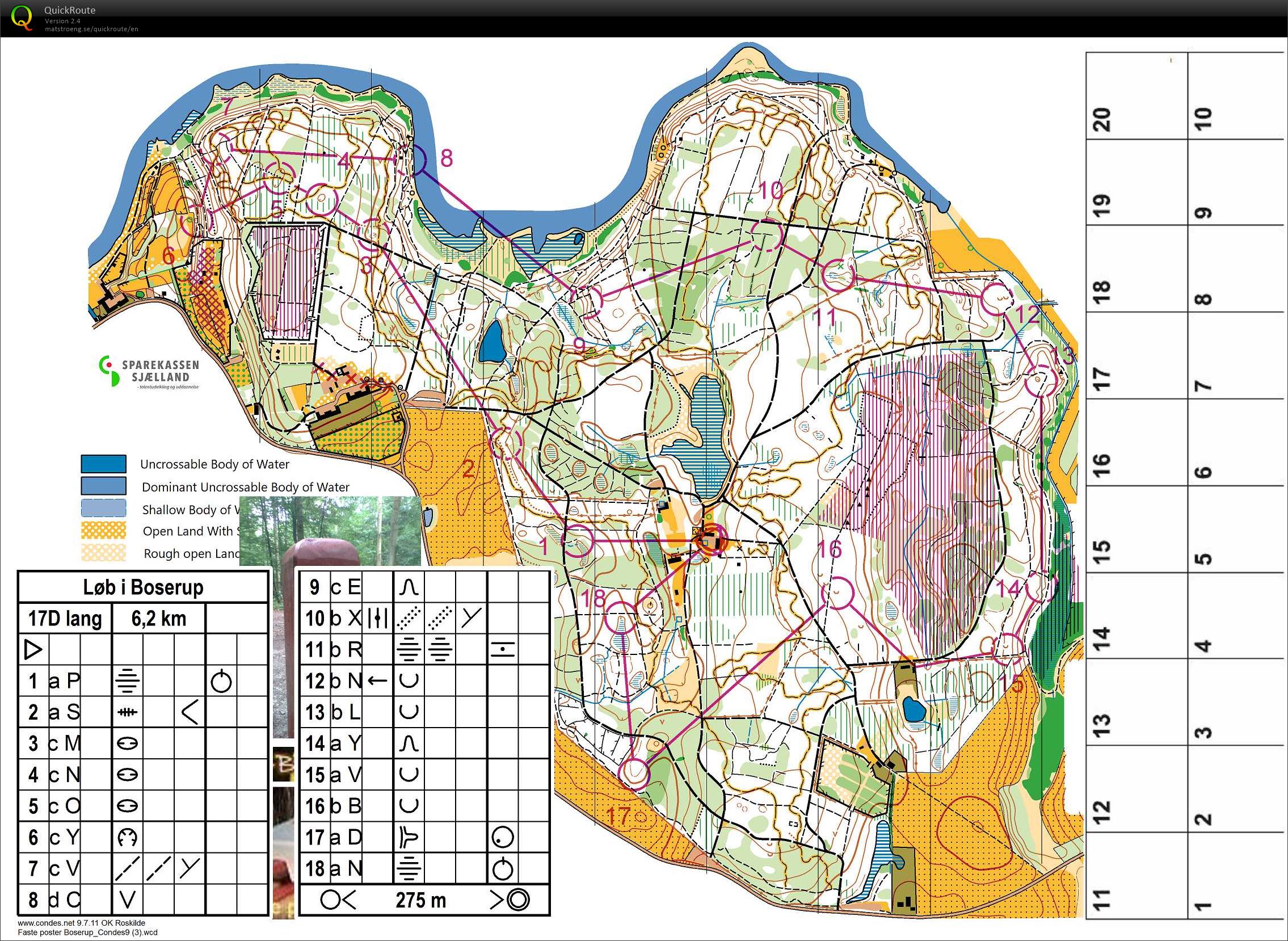 Lørdagsløb i Boserup 17D lang (2018-06-23)