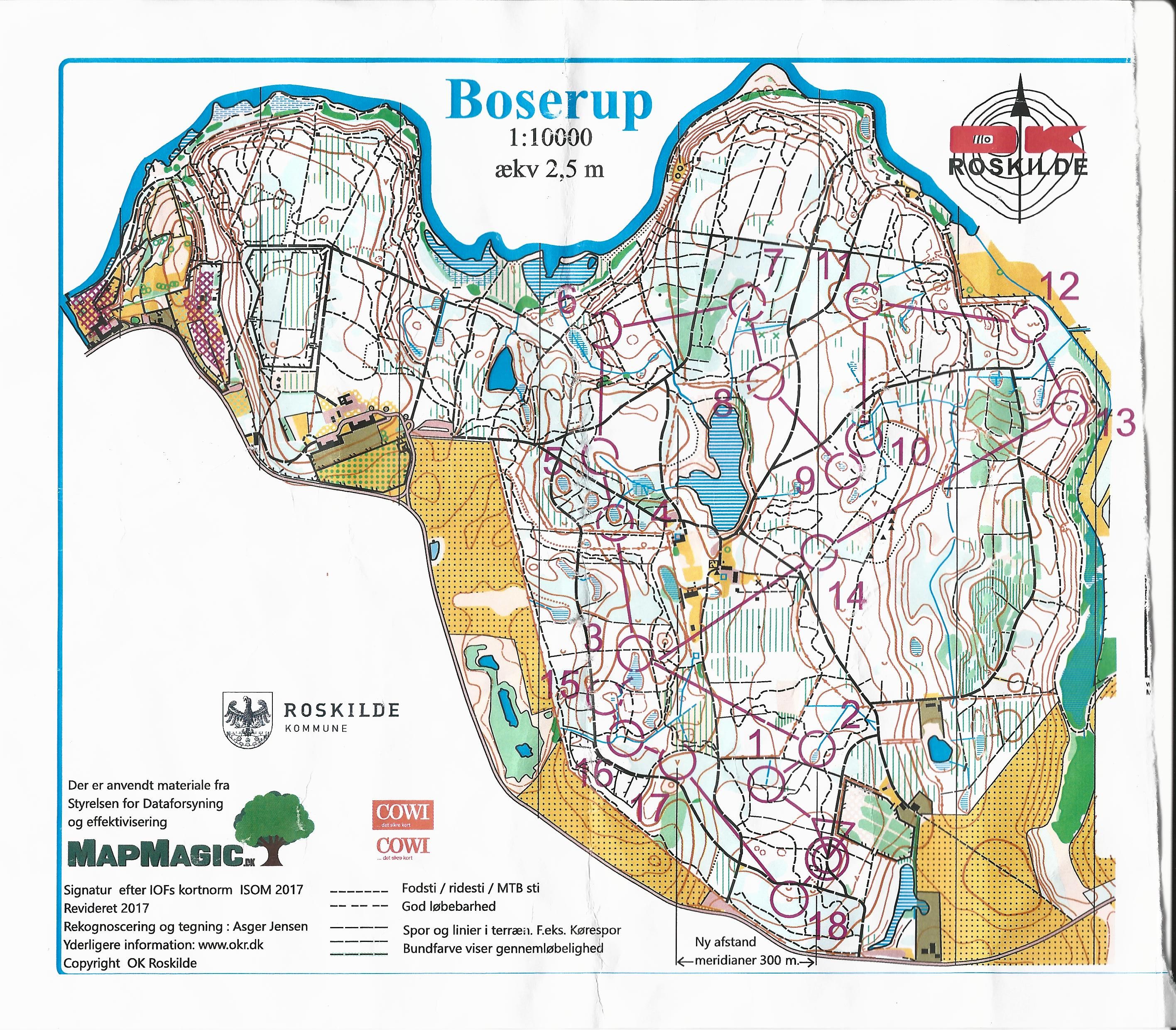 Mellem-distance træning, Boserup (07-08-2018)