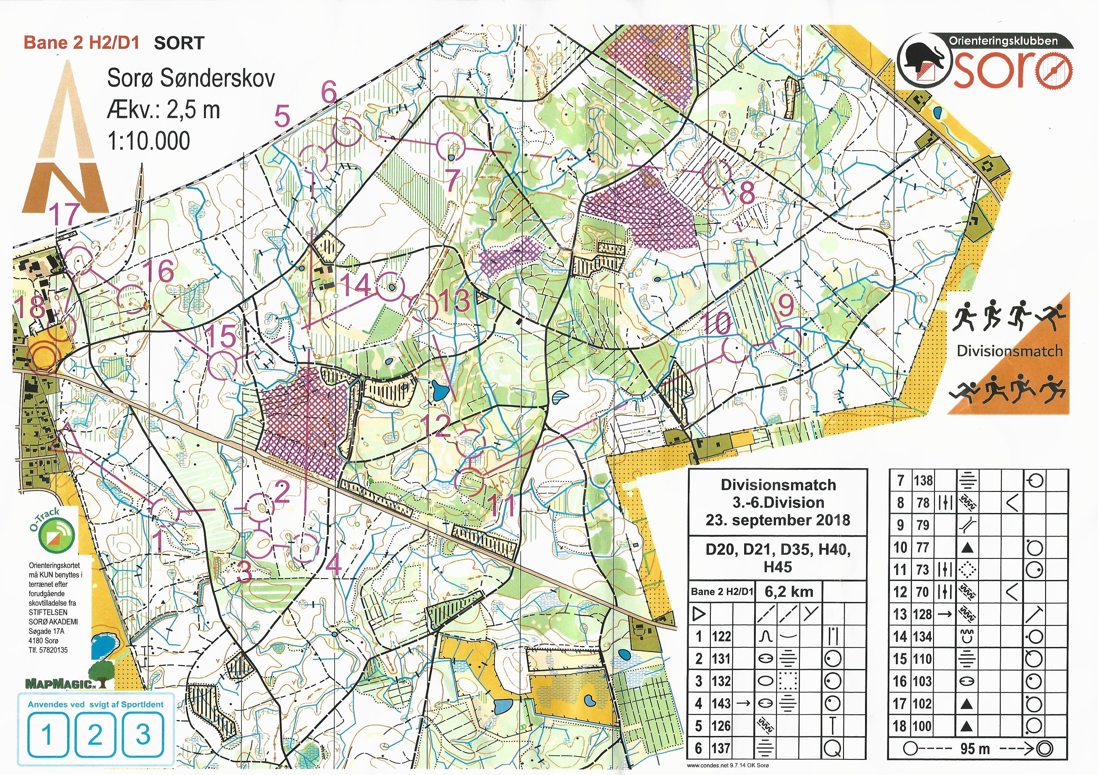 Divisionsmatch, Sorø Sønderskov, H2 (23.09.2018)