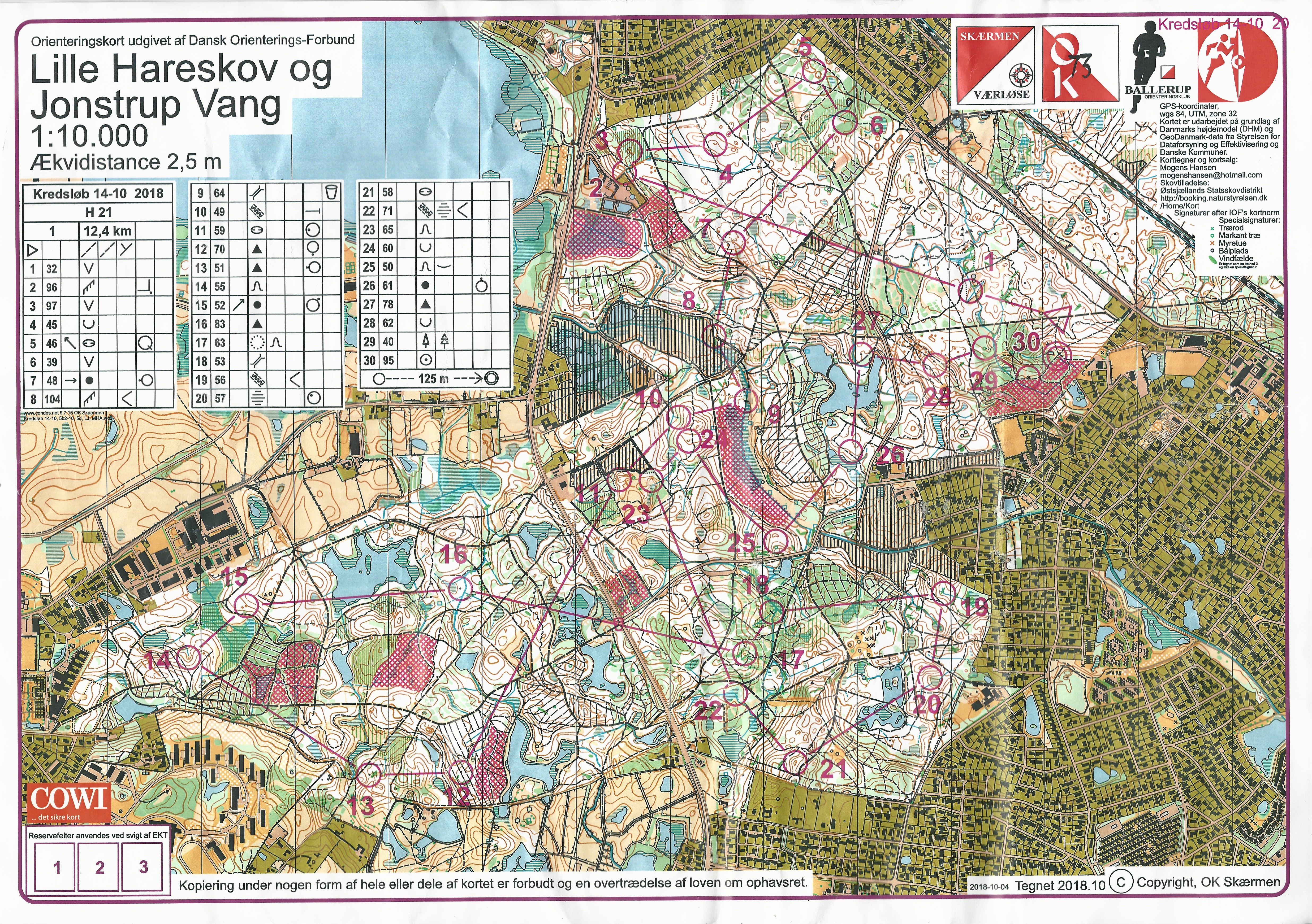 Kredsløb, Lille Hareskov og Jonstrup Vang, H21 (2018-10-14)