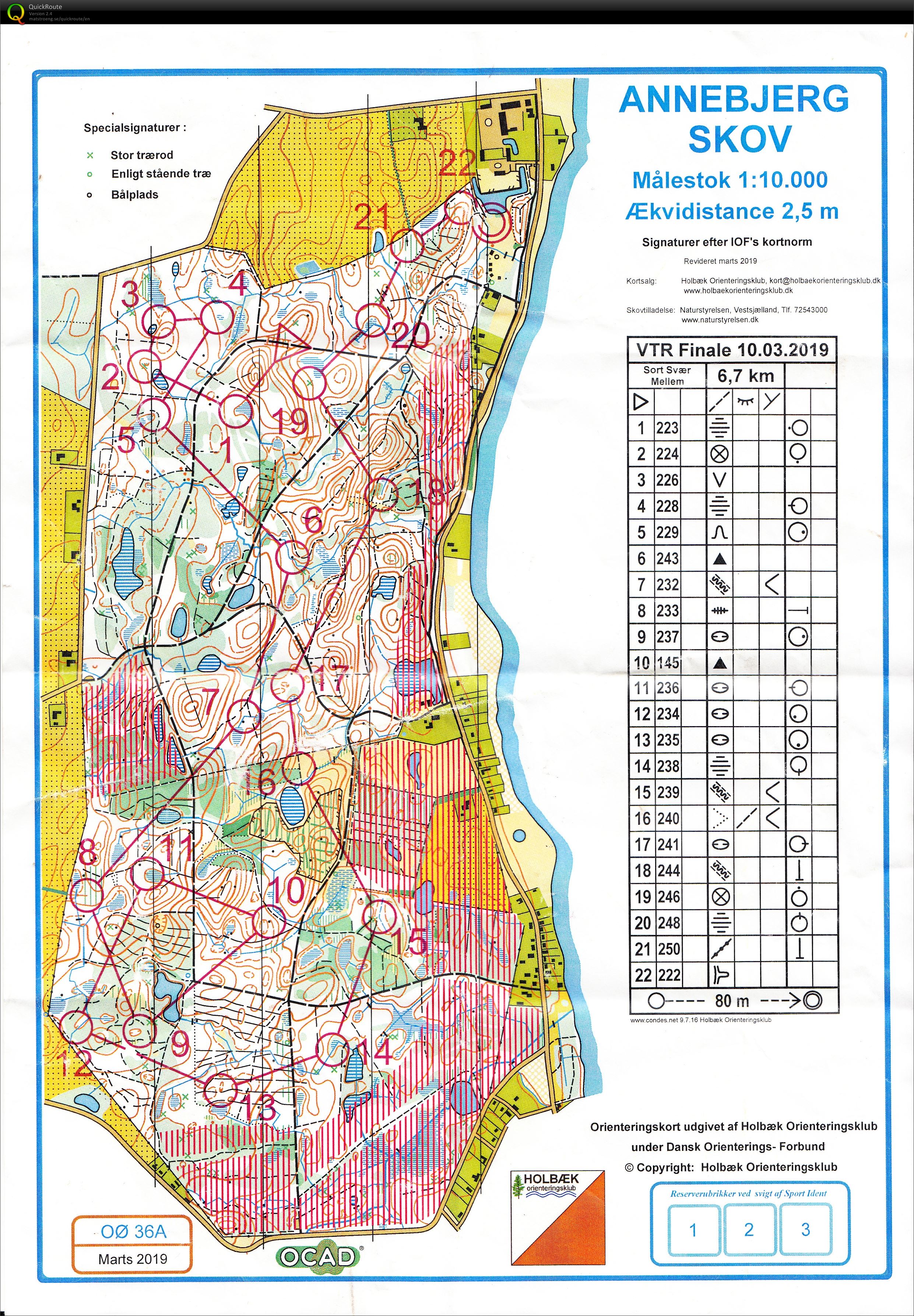 VTR Finale - Annebjerg Skov (10-03-2019)