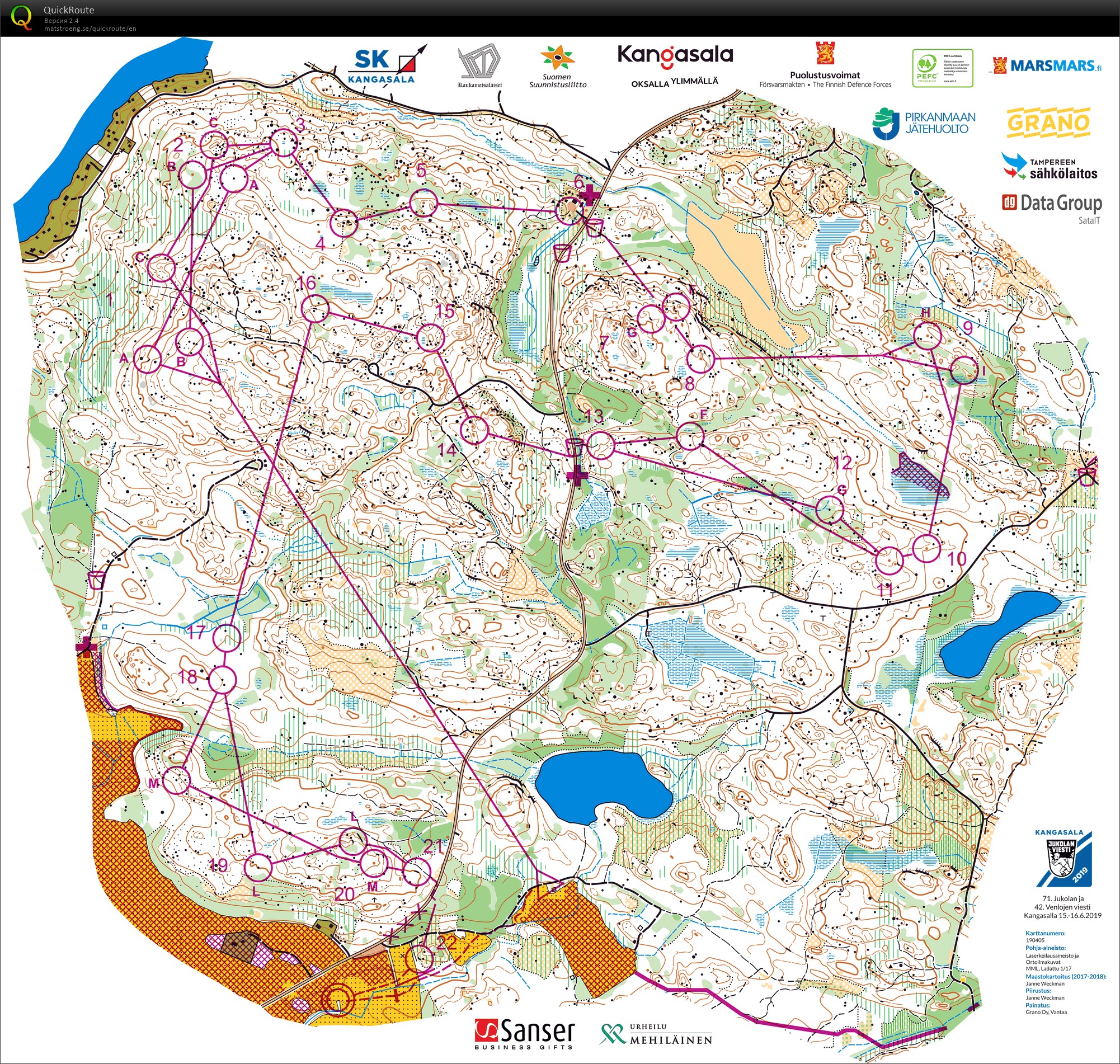 Jukola 2.tur (2019-06-16)