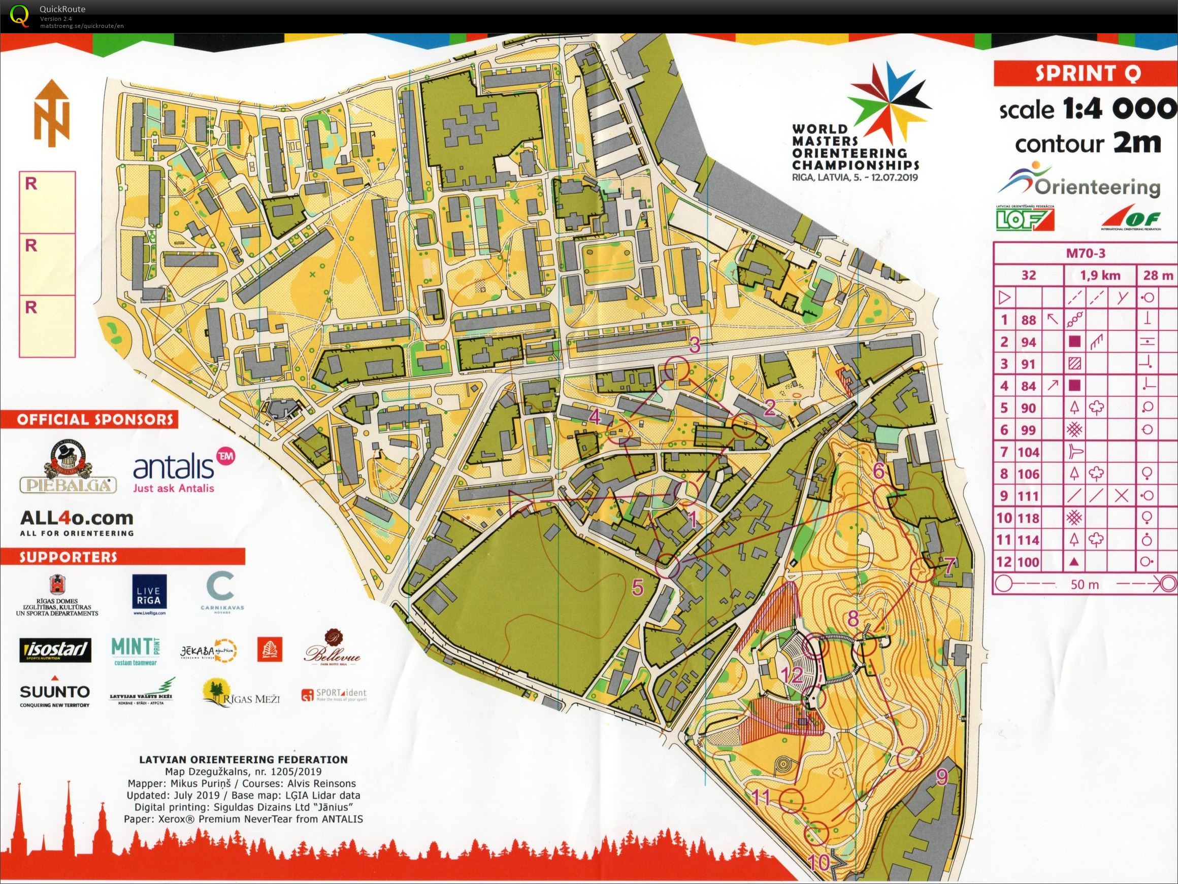 WMOC Sprint Kval (2019-07-06)