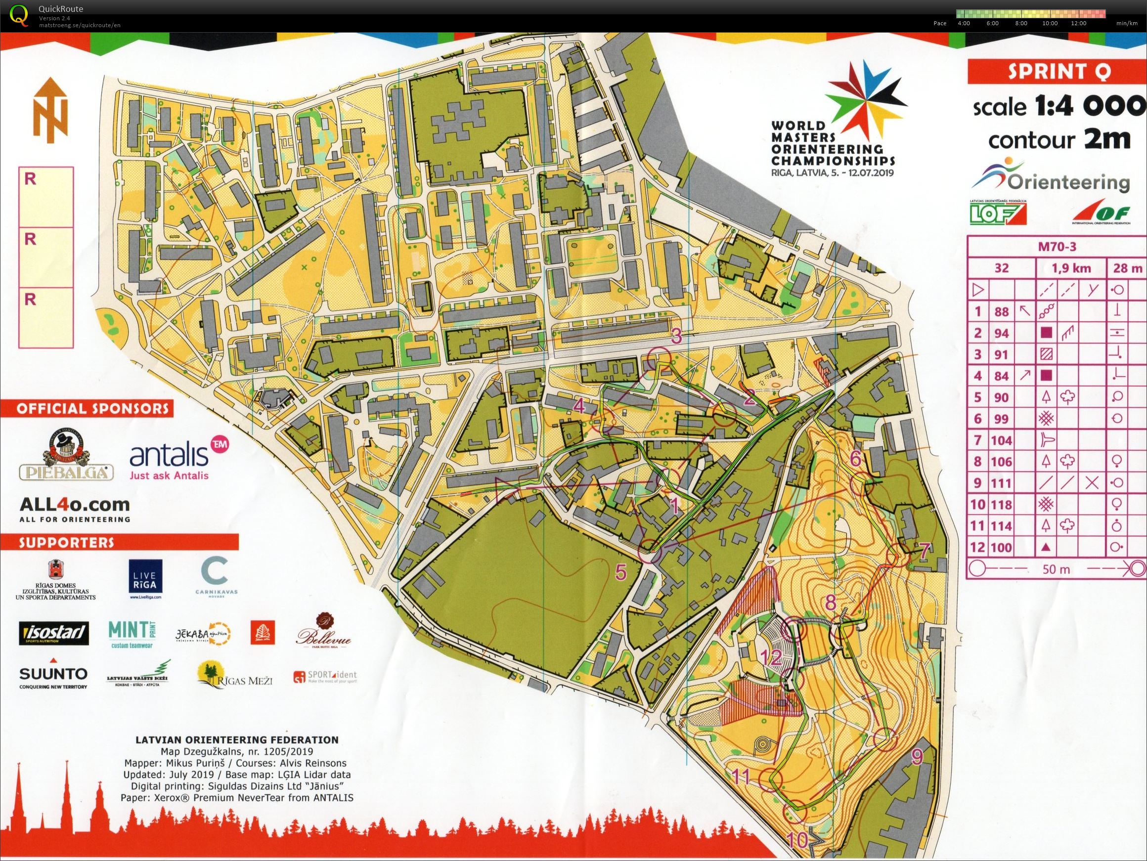 WMOC Sprint Kval (2019-07-06)