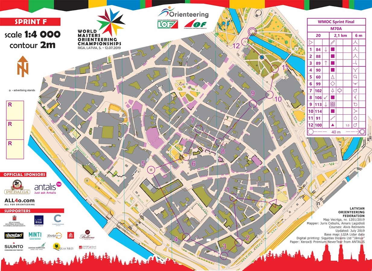 WMOC sprint finale (07.07.2019)