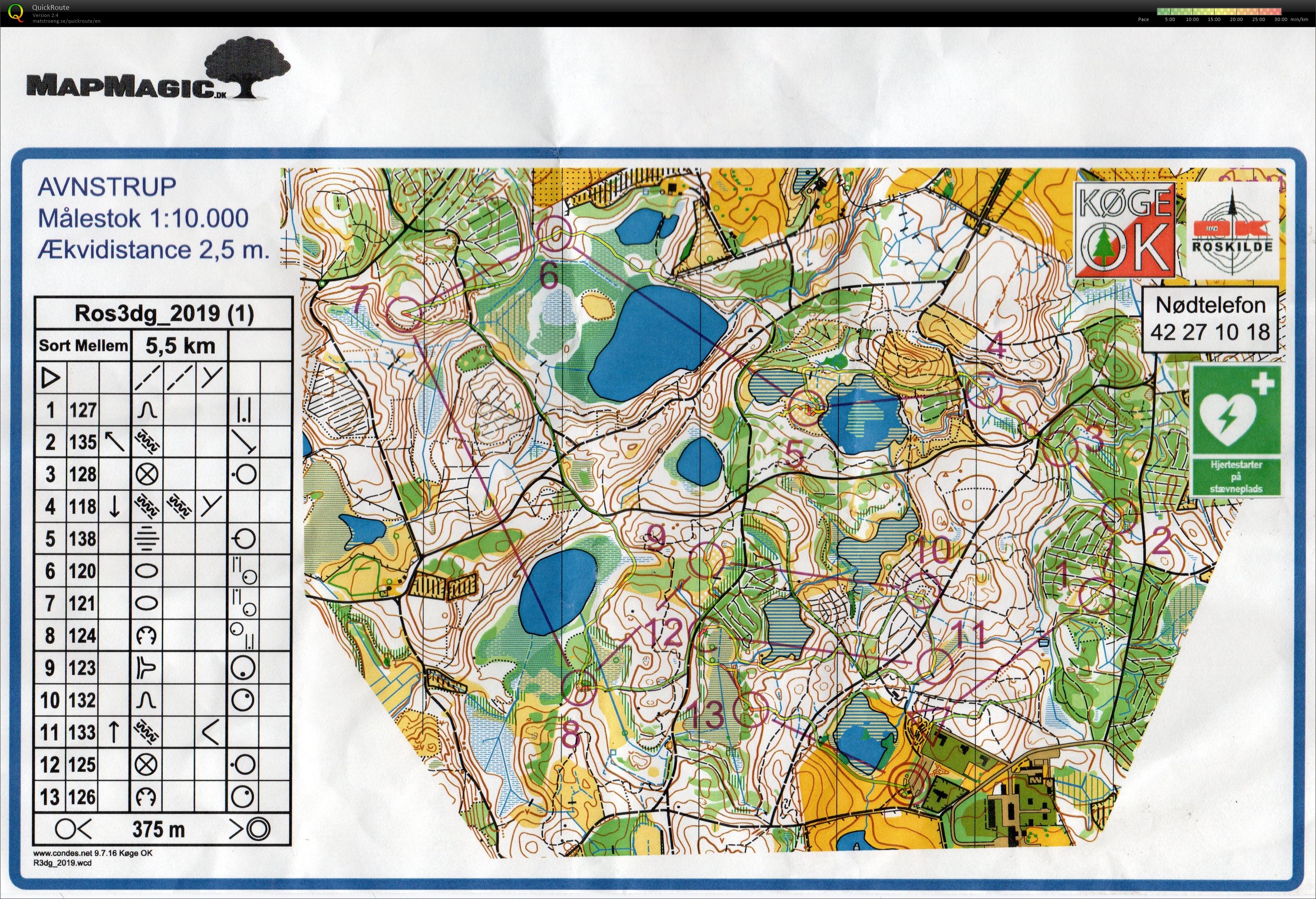 Roskilde 3-dages, 1. etape (15.08.2019)