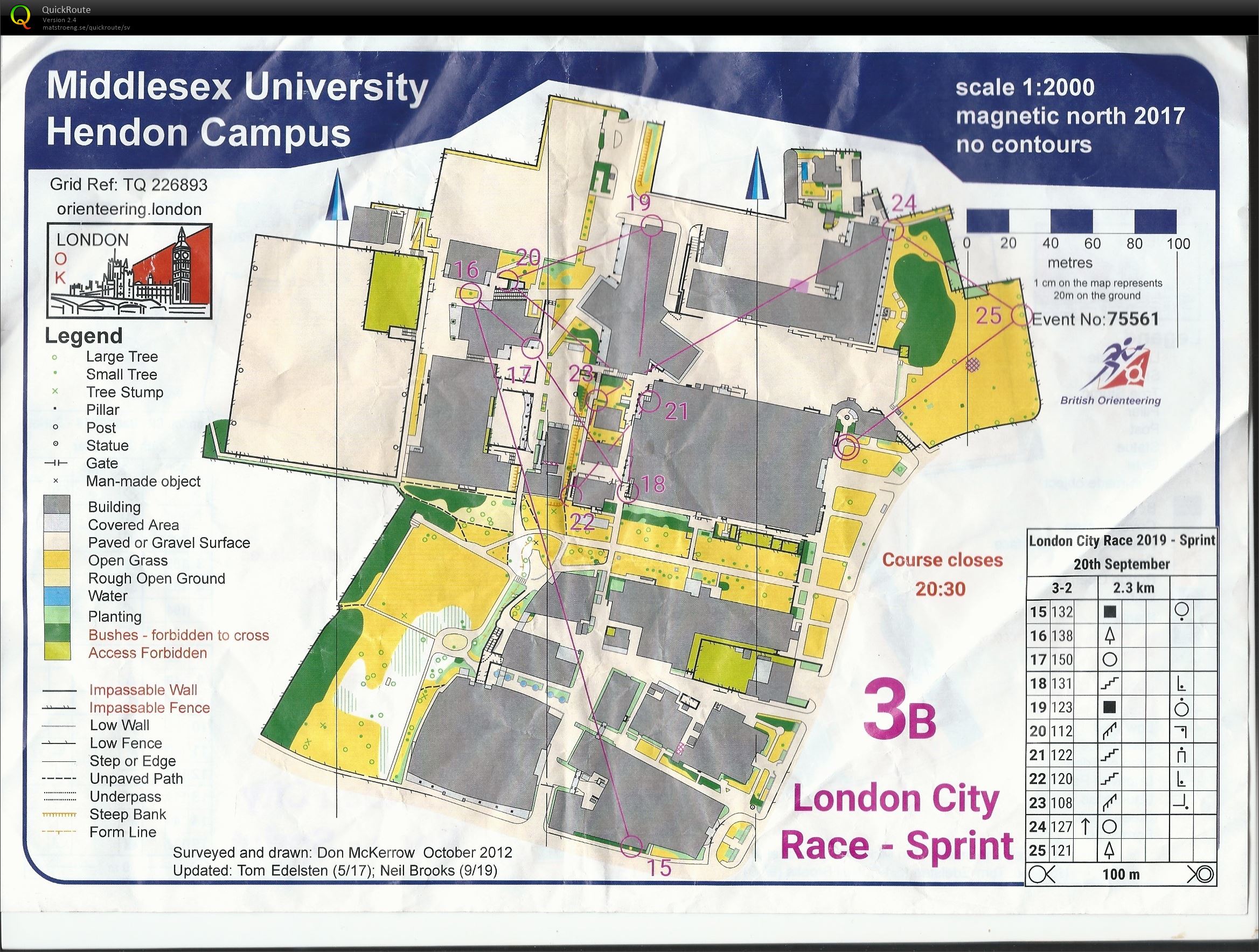 London City Race Sprint - B (20.09.2019)