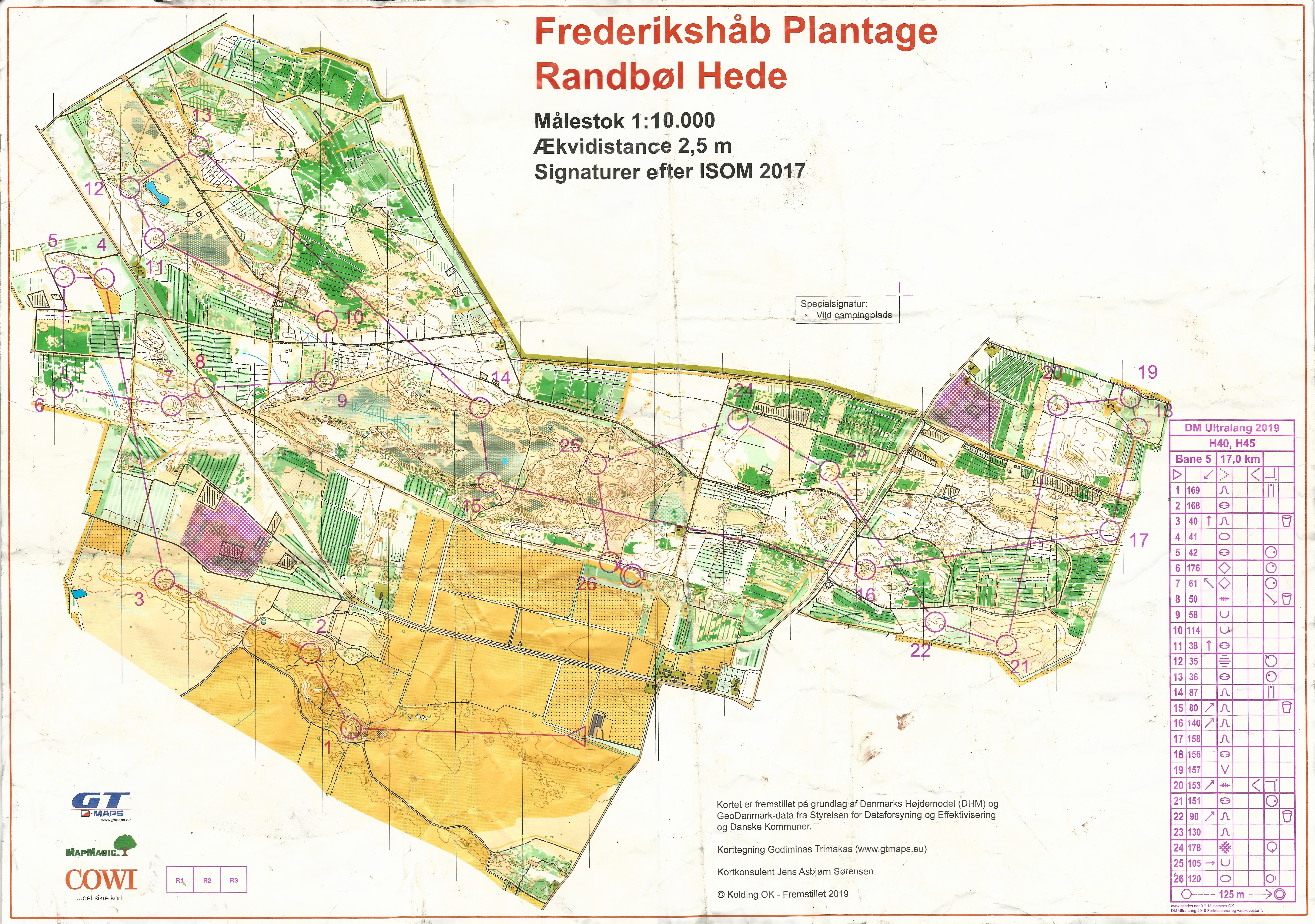 DM Ultralang 2019, Frederikshåb Plantage og Randbøl Hede (07-04-2019)