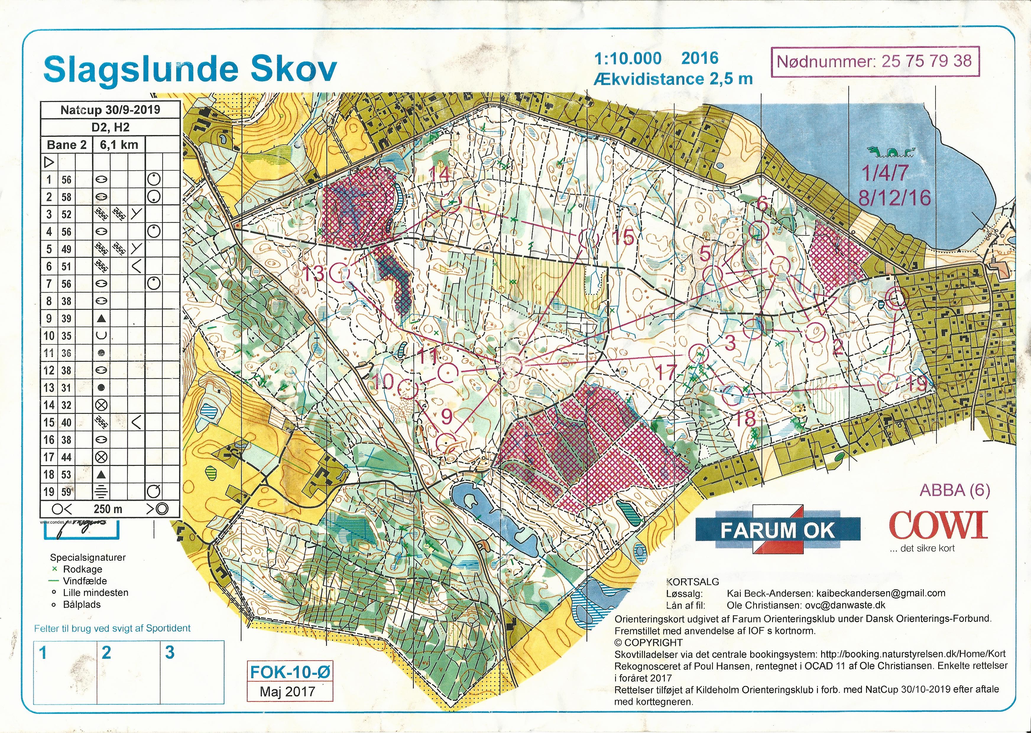 Natcup 1.afd, Slagslunde Skov, H2 (30.10.2019)