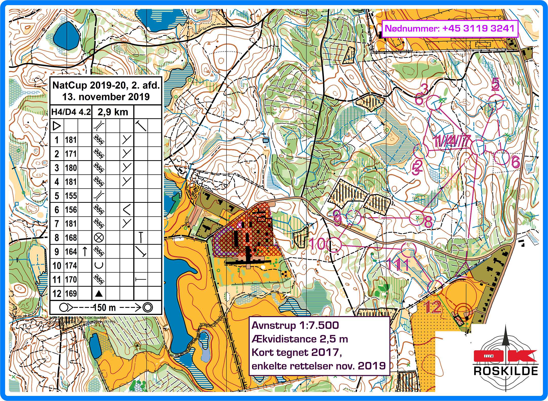 NatCup 2. afdeling (13.11.2019)