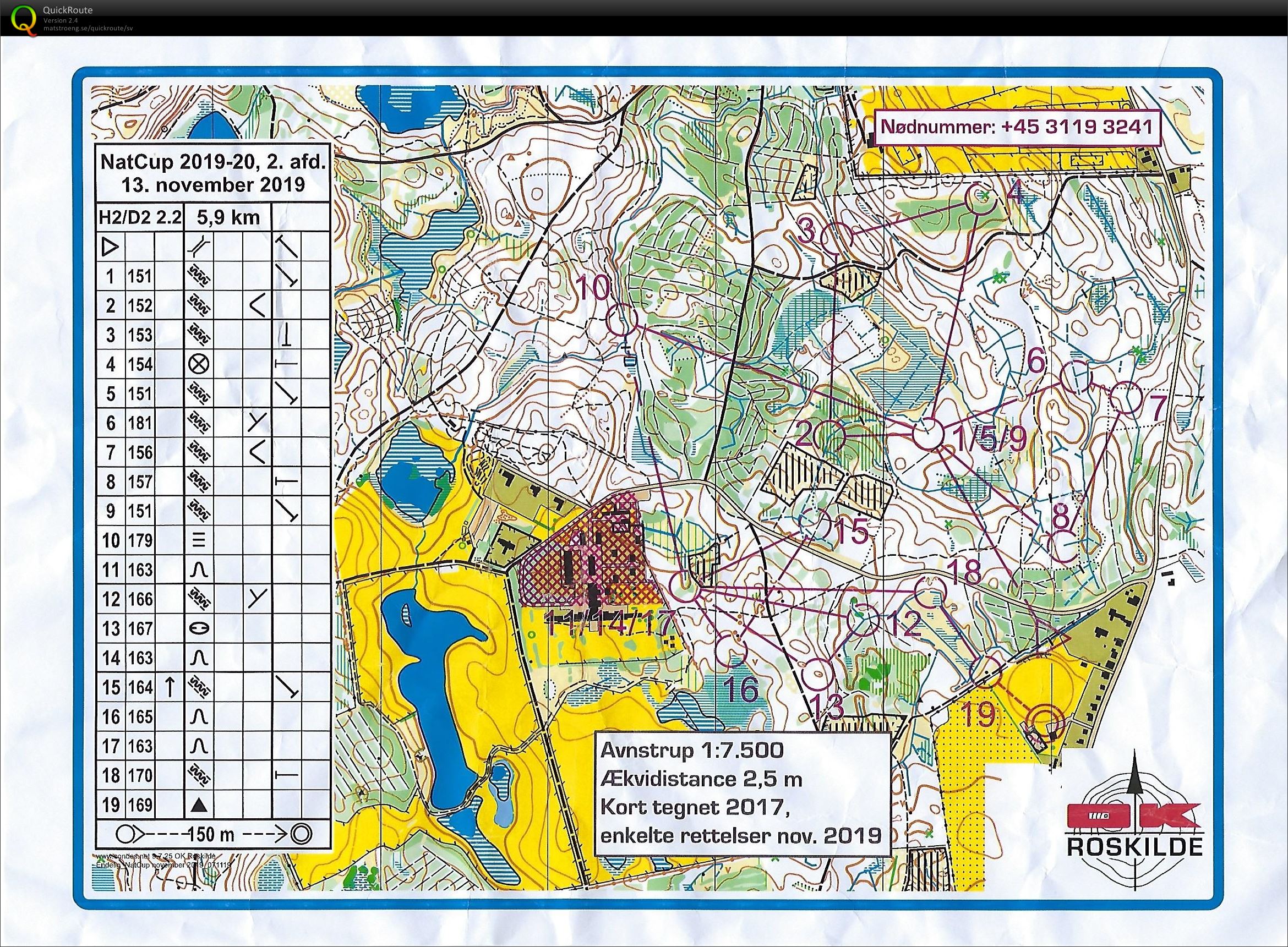 NatCup 2019/20, 2. afd. (13-11-2019)