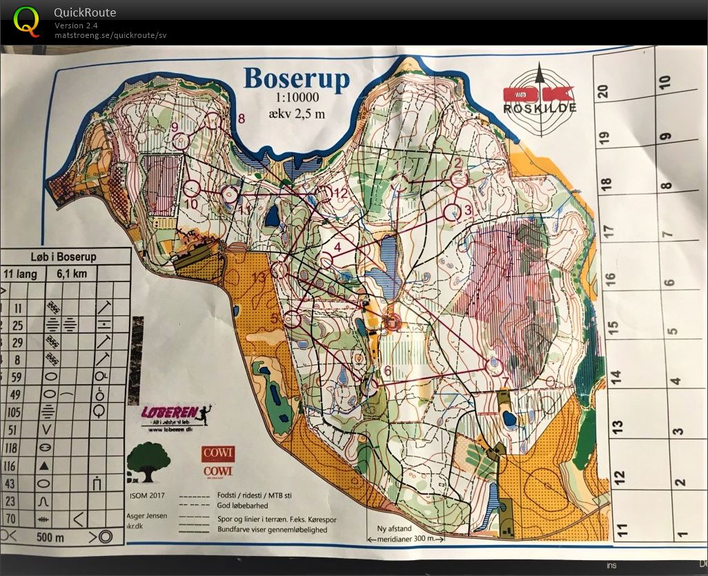 Lærdagstræningstur i Boserup (2019-11-23)