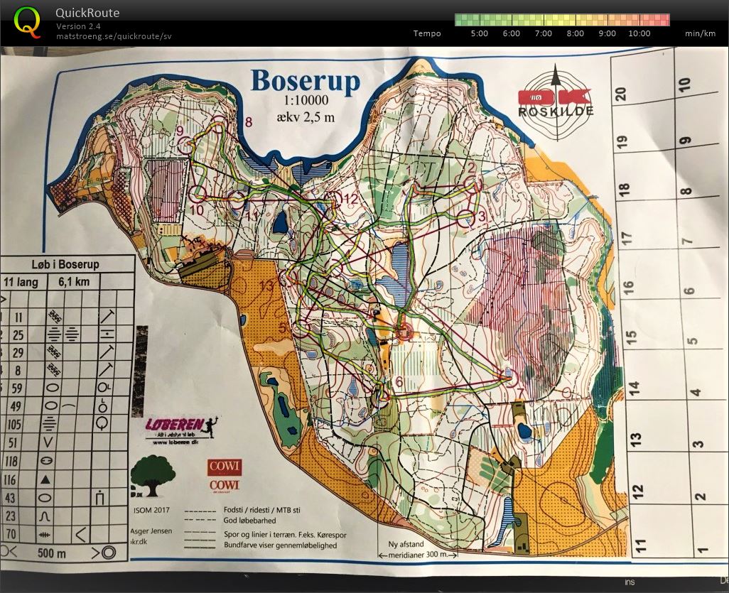 Lærdagstræningstur i Boserup (2019-11-23)