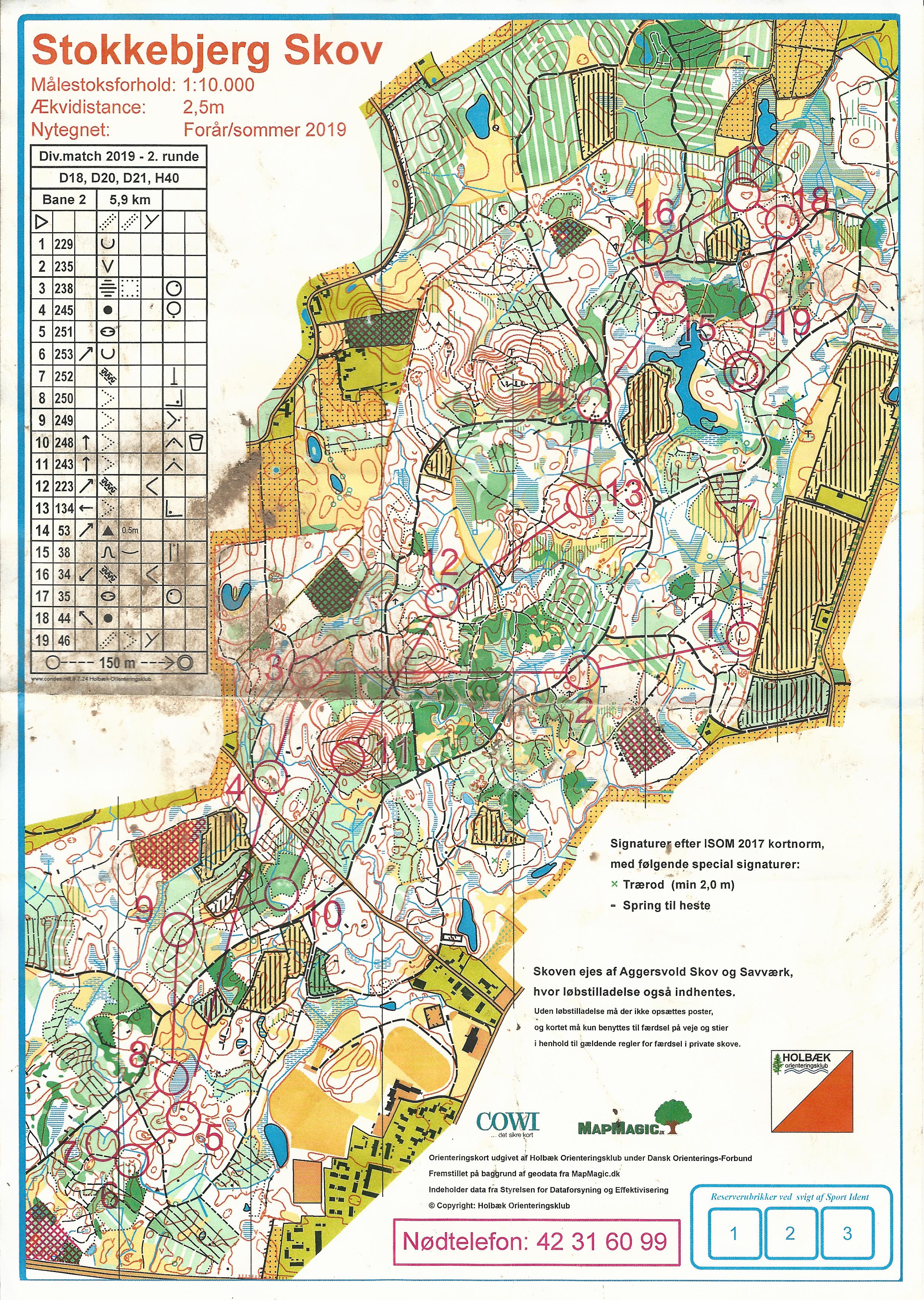 Divisionsmatch, Stokkebjerg Skov (2019-09-08)
