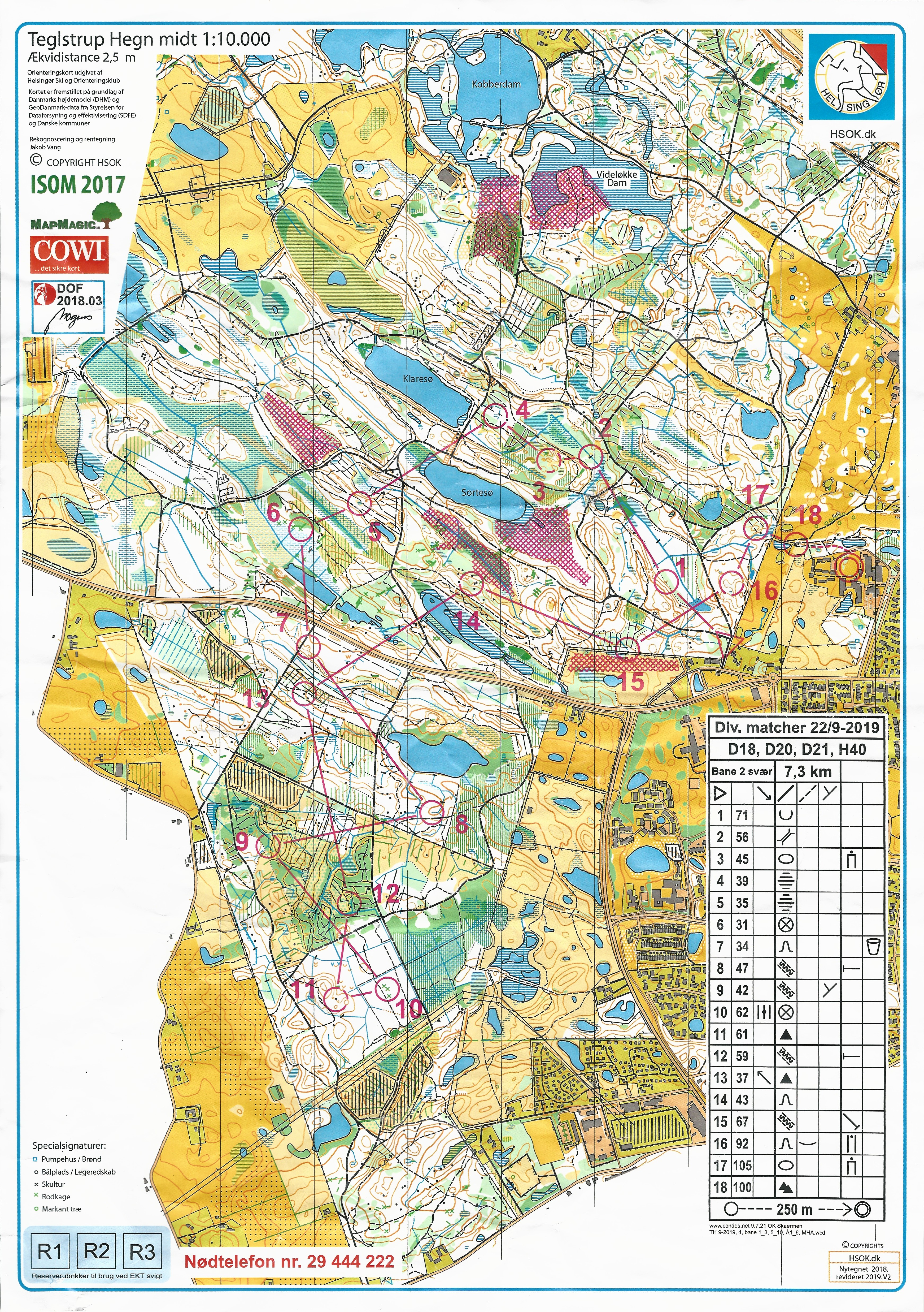 Divisionsmatch, Teglstrup Hegn (22-09-2019)