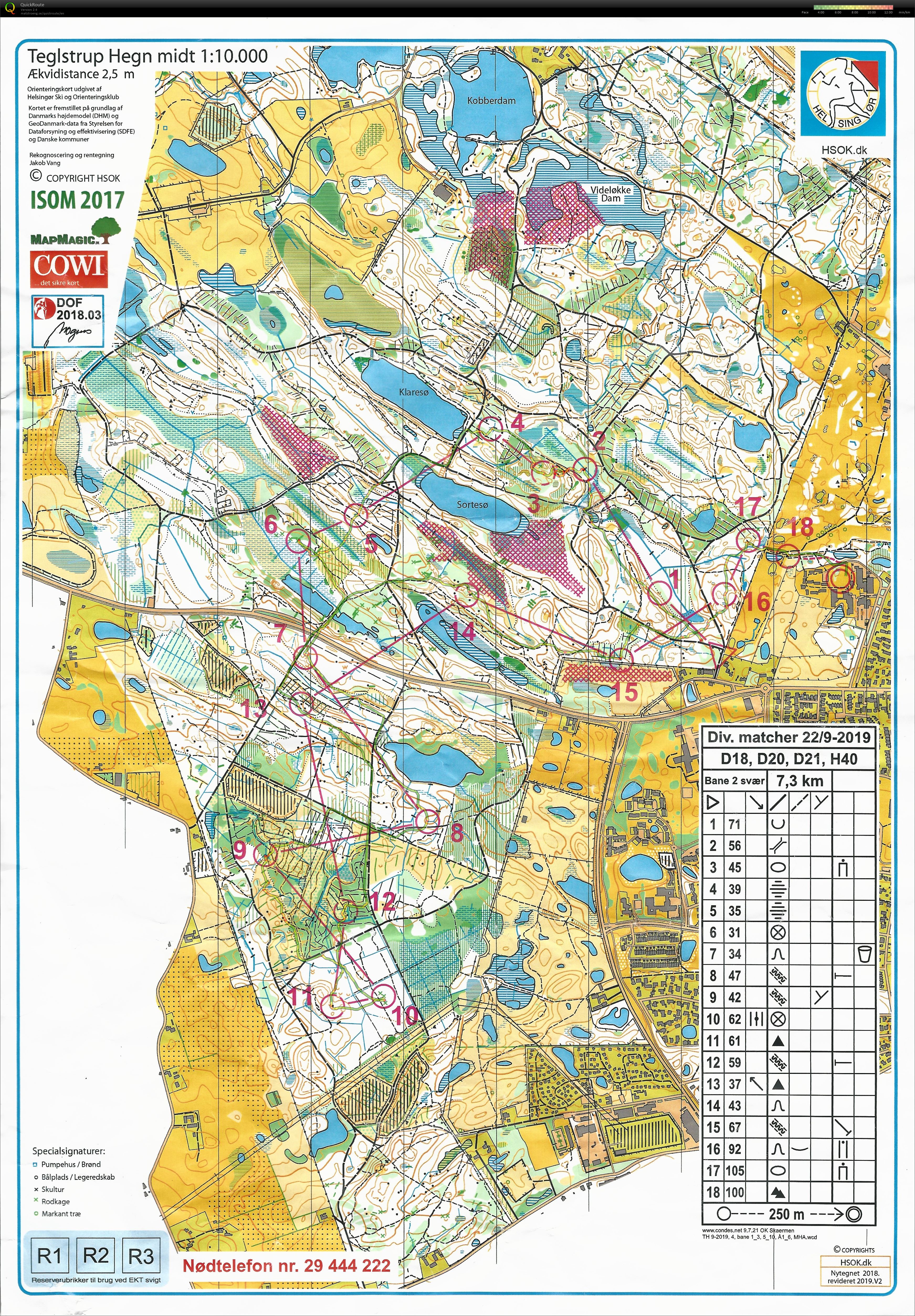 Divisionsmatch, Teglstrup Hegn (22-09-2019)