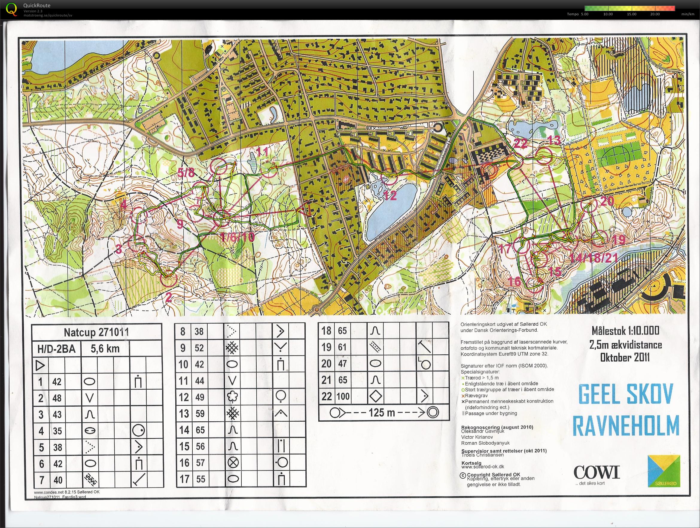 Natcup 2011 - 1. afdeling (27.10.2011)